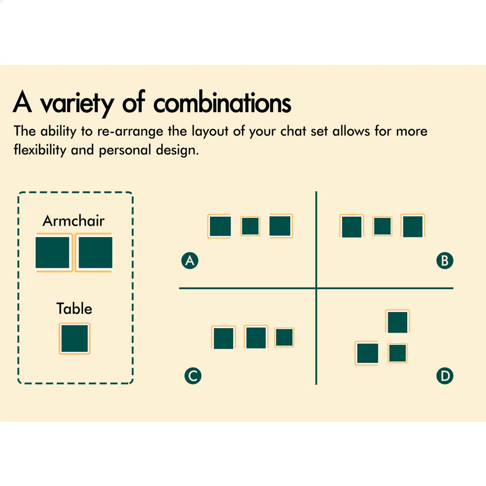 9 Alfordson Outdoor Furniture 3PCS Wicker Bistro Set Patio Chairs Table - Black, 9 of 9