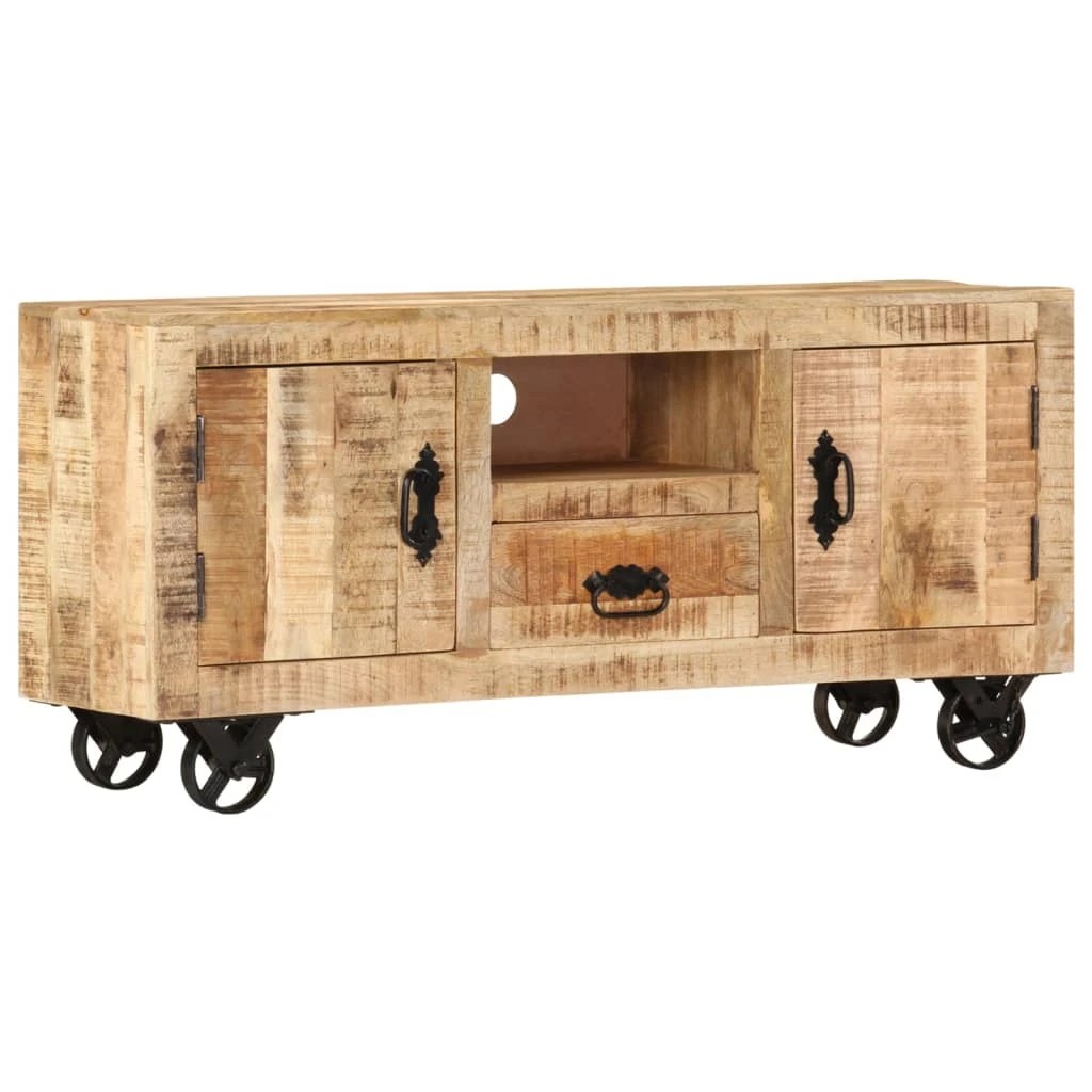 1 Vidaxl Tv Stand Wooden Tv Stand - Brown, 1 of 10