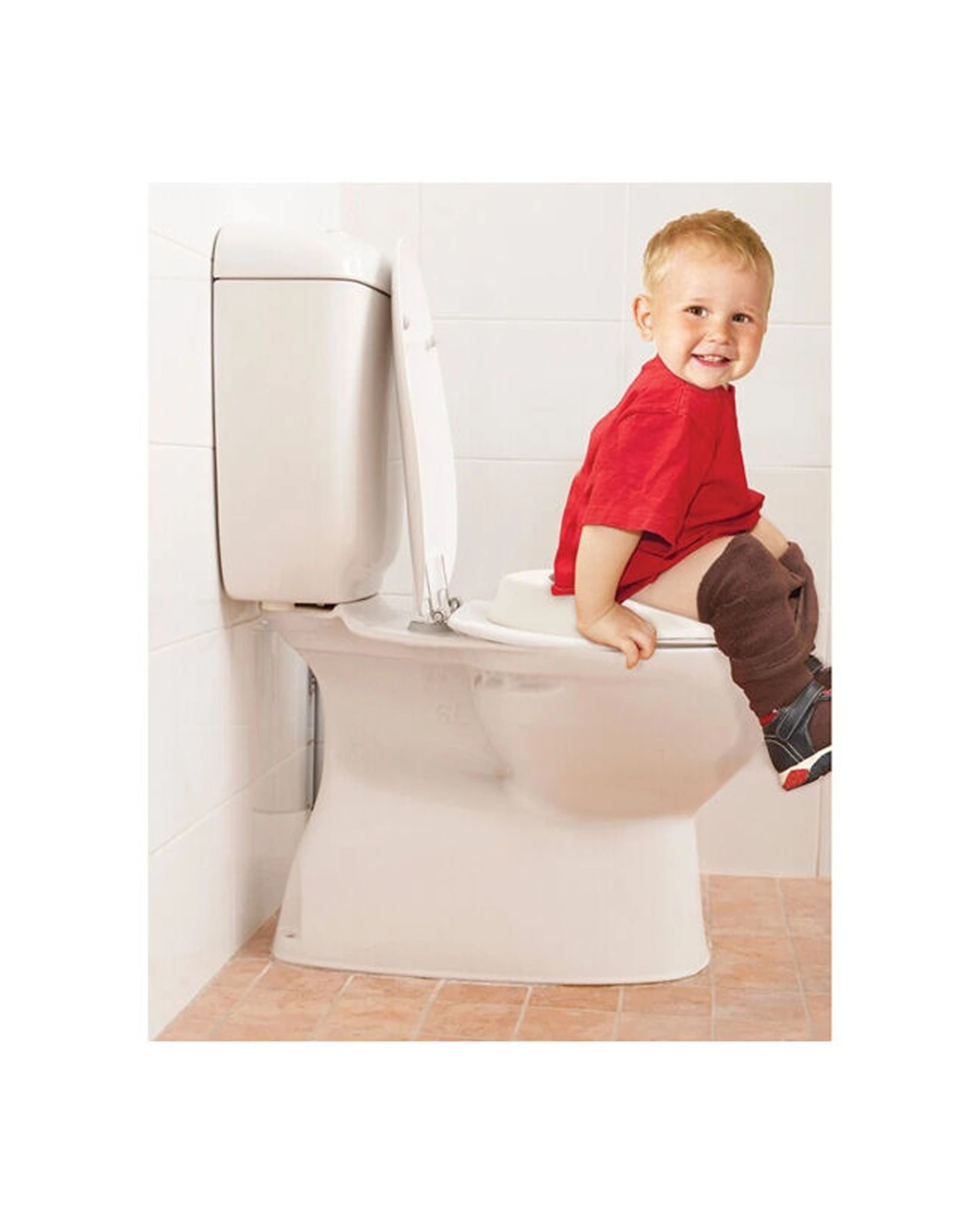 2 Dreambaby Soft Potty Training Toilet Cushion Seat Anti Slip Contoured Todd - White, 2 of 2