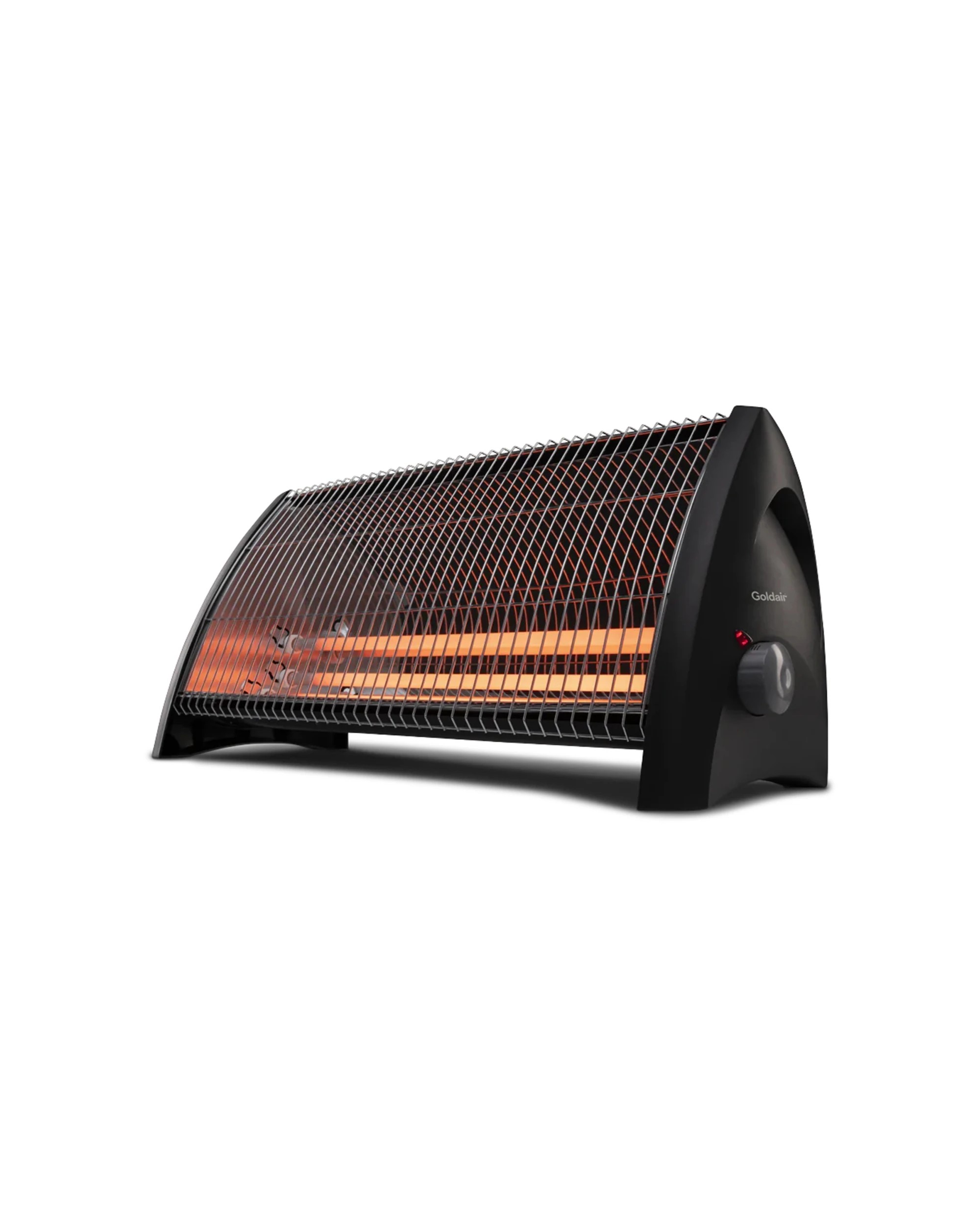 2 Goldair 57cm 2400w 3 Bar Radiant Heater Home/room/lounge Heating - Charcoal, 2 of 4