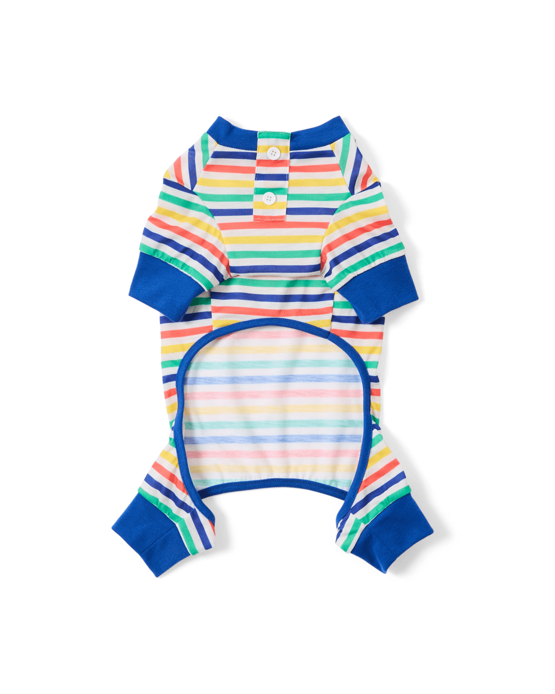 6 Pet Pyjama Stripe - Small, Blue, 6 of 9
