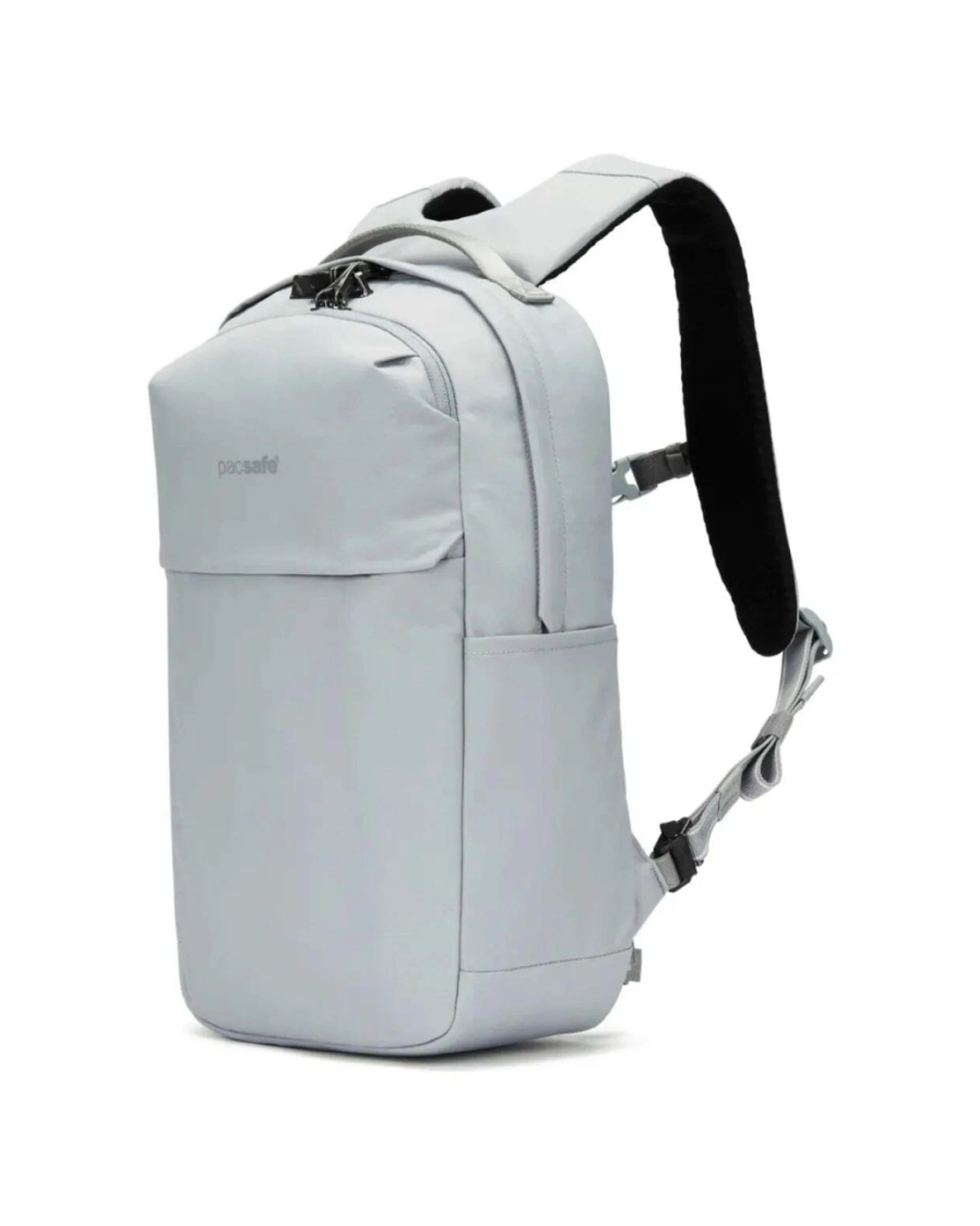 3 Pacsafe V City Anti-Theft RFID 16in Laptop Secure Backpack 20L Enhanced Digital - Grey, 3 of 8