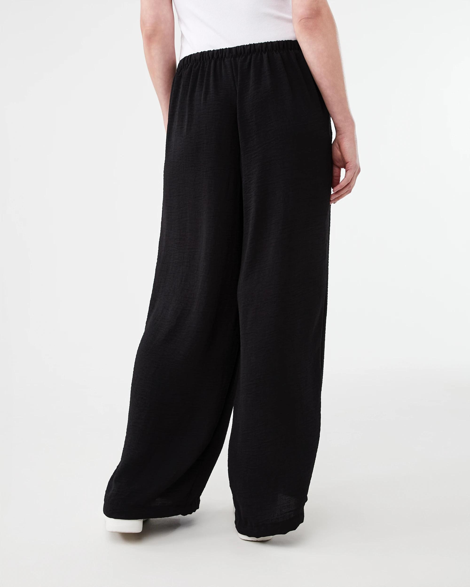 3 Smart Palazzo Pants Black, 3 of 5