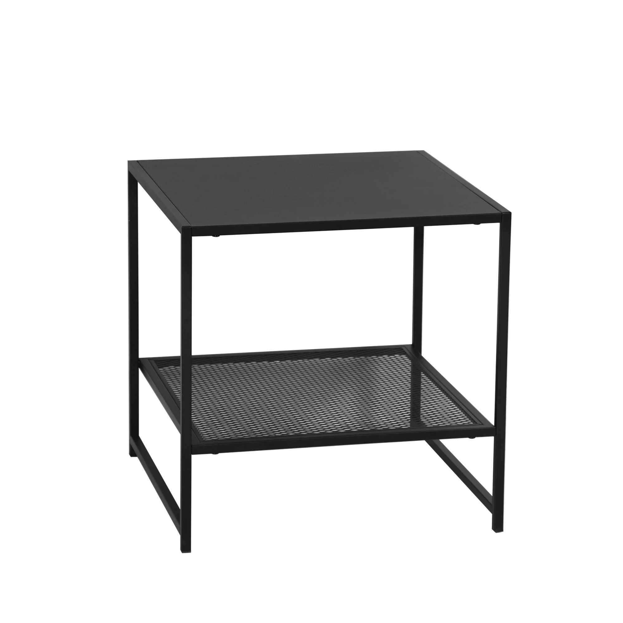 1 Levede Side Table 2-Tier - Black, 1 of 6
