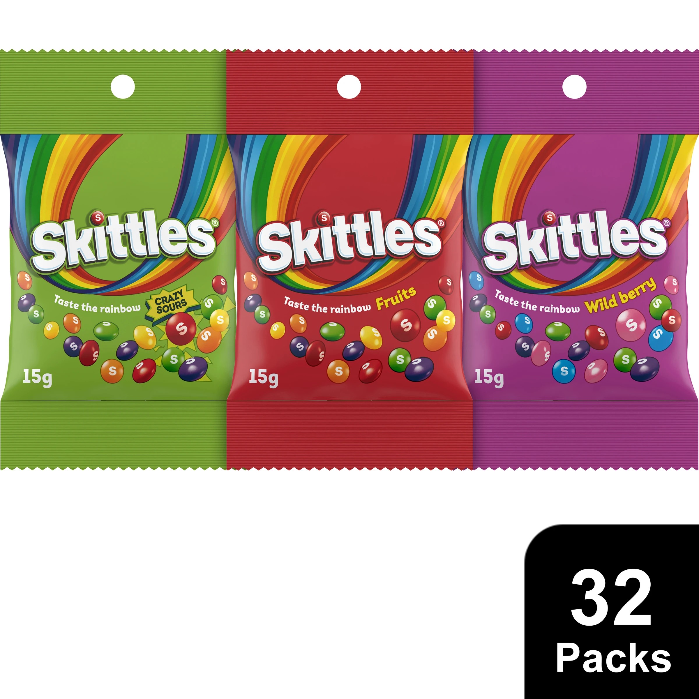 6 32 Pack Skittles Variety Pack 480g, 6 of 6