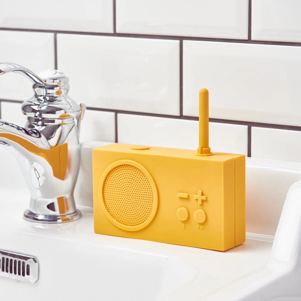 4 Lexon Thykho 3 Fm Radio & Bluetooth Speaker - Yellow, 4 of 5