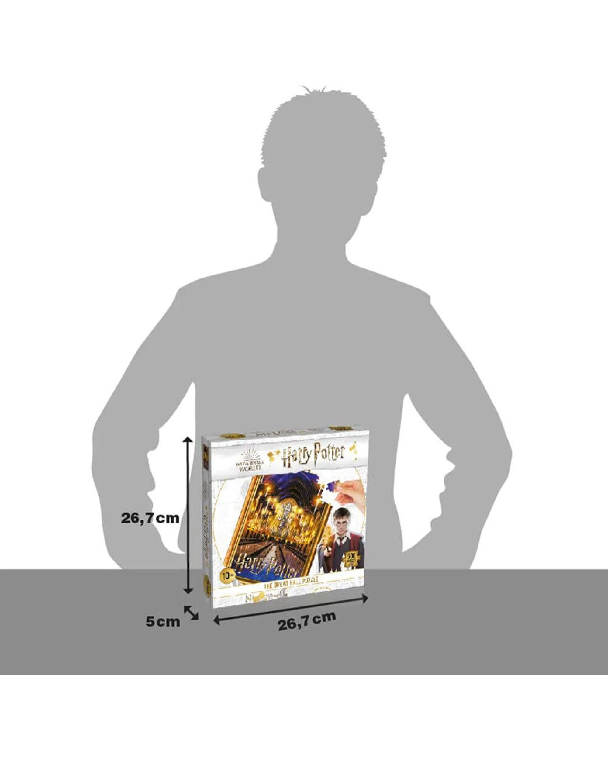 5 Harry Potter 500pc The Great Hall Jigsaw Puzzle Game Iconic Hogwarts Scene - Multi, 5 of 5