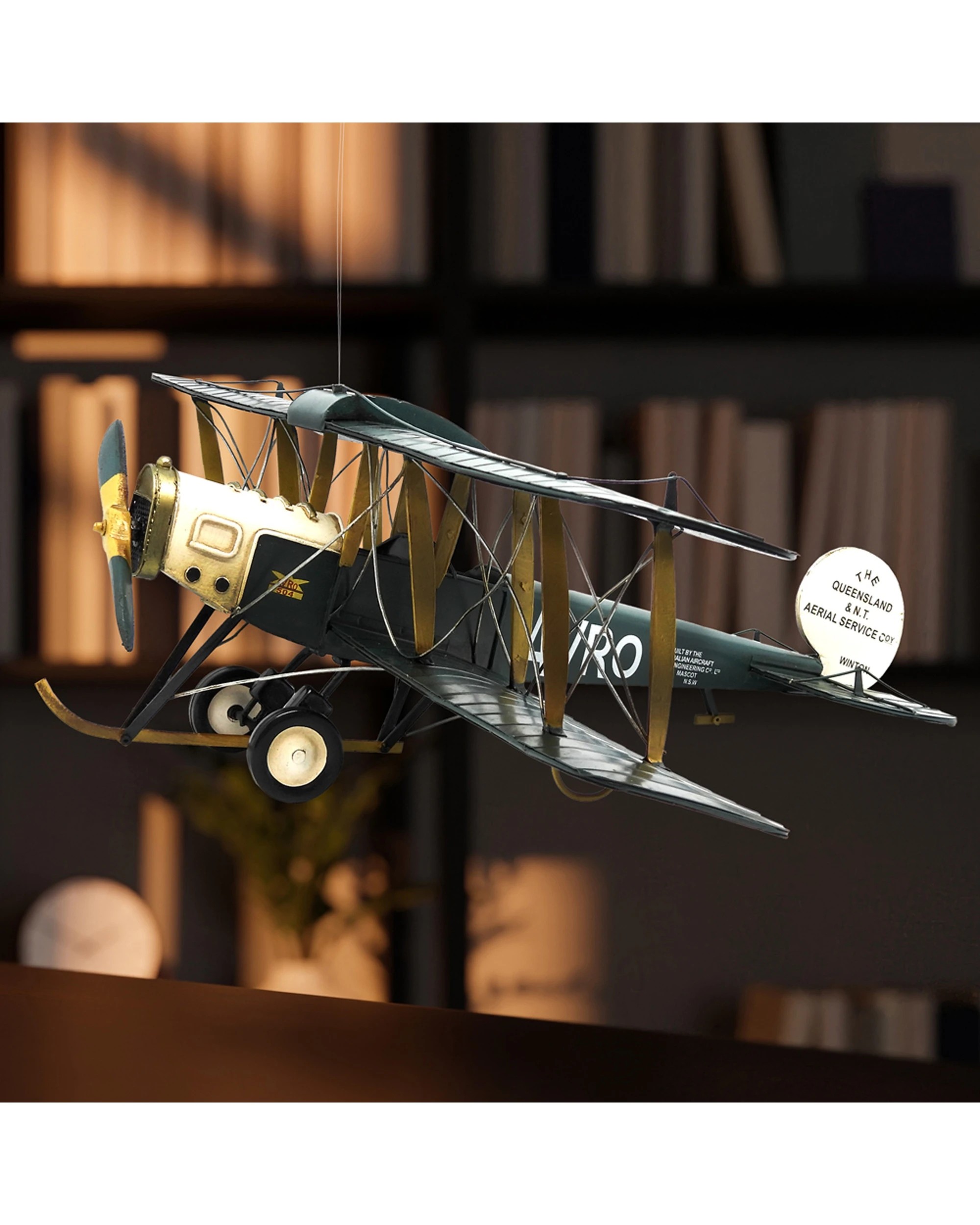 5 Boyle Metal Ornament Home Decor Collectible Queensland Arvo 504 Plane 50x50x16cm, 5 of 5