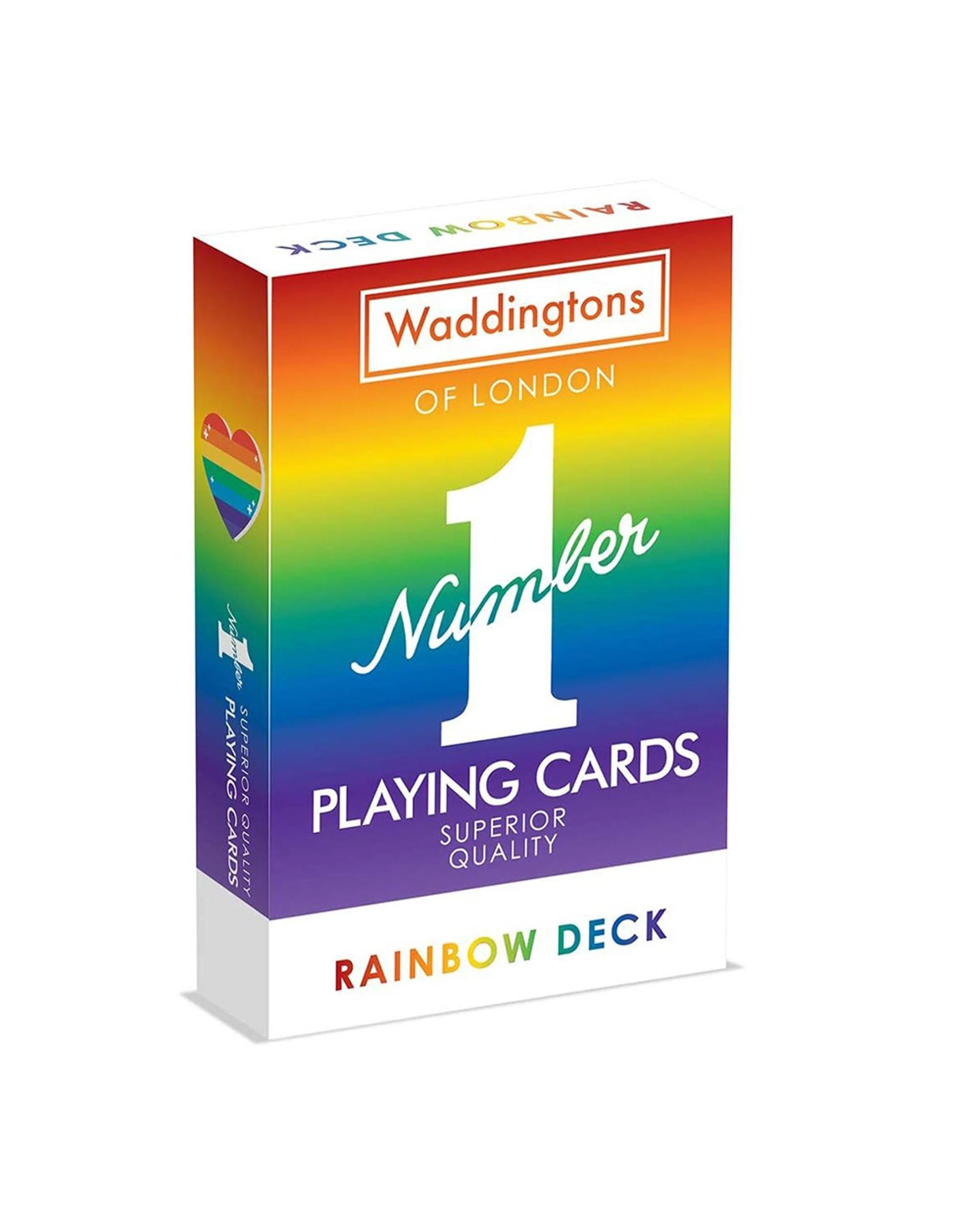 1 Waddingtons Rainbow Edition Playing Cards, 1 of 2