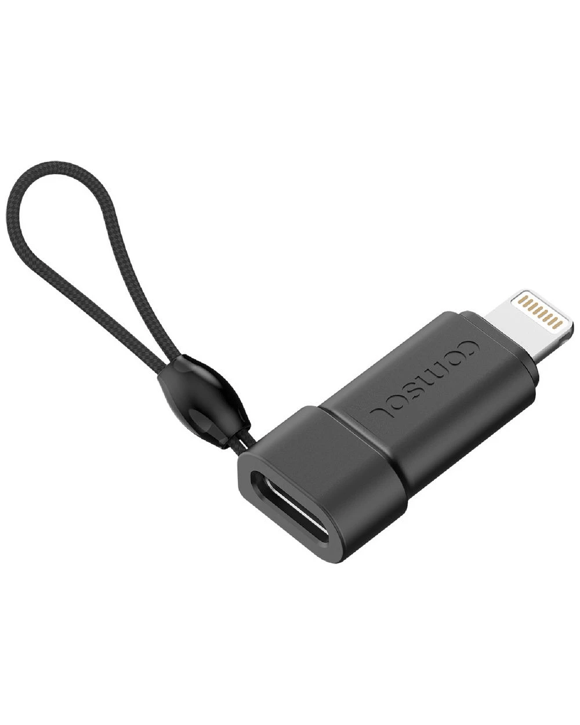 Comsol USB-C to Lightning MFi Adapter Black