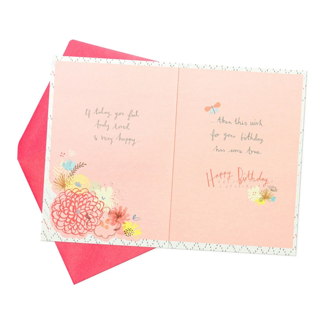 2 Hallmark Birthday Card for Mum - Floral Heart, 2 of 3