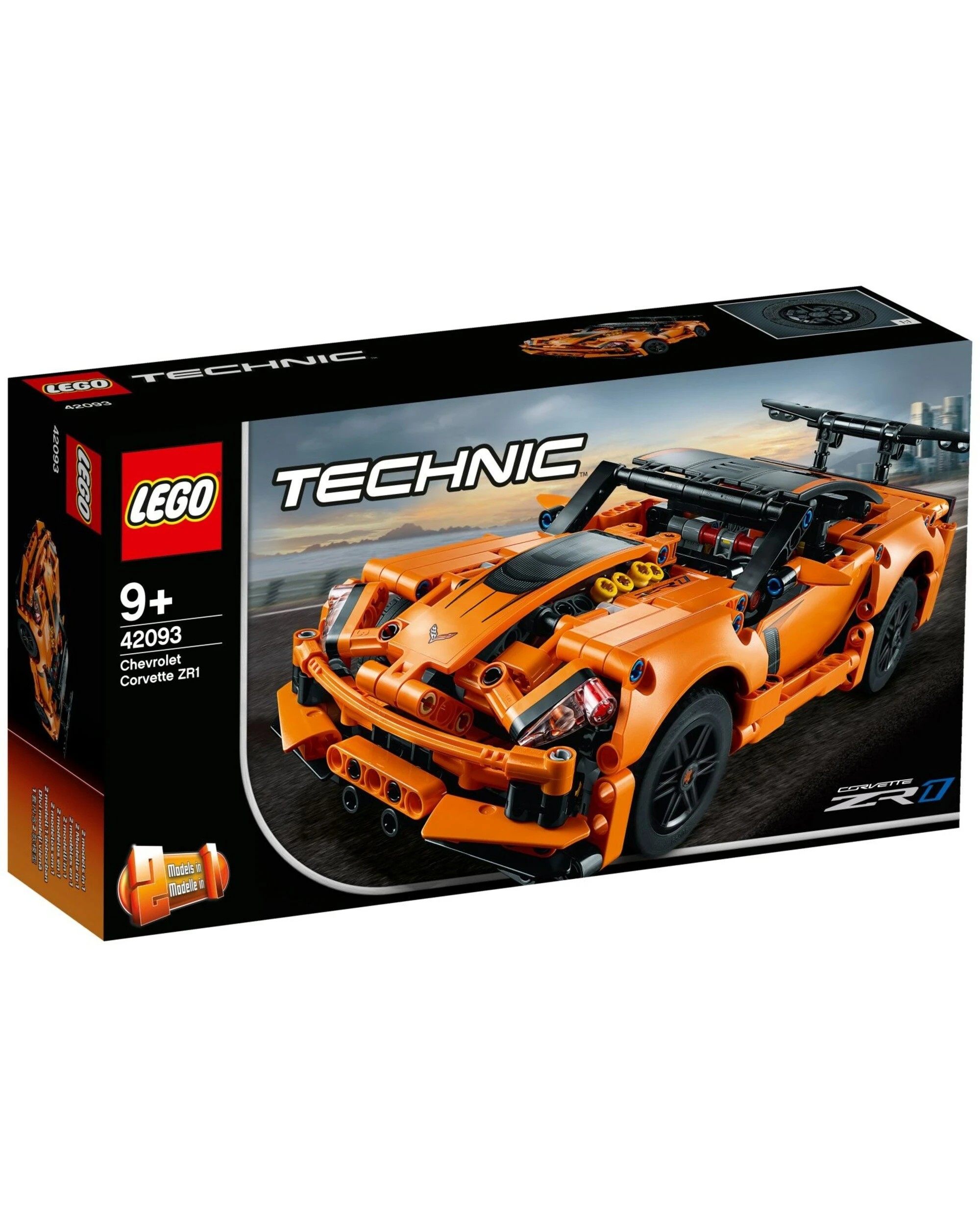 1 LEGO 42093 Technic Chevrolet Corvette ZR2, 1 of 3