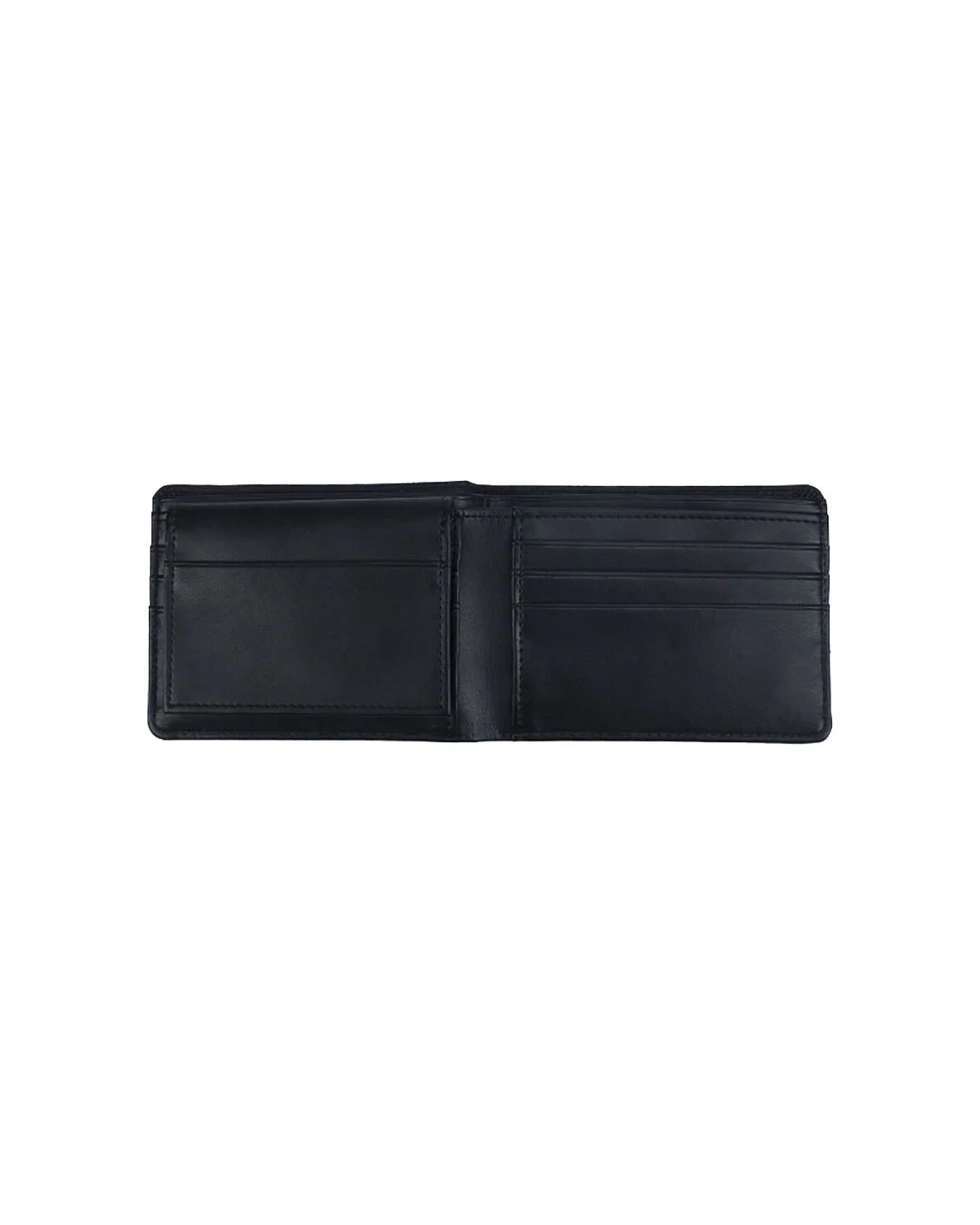 3 Men'S Republic Faux Leather Money Wallet 2 Tone - Black, 3 of 3