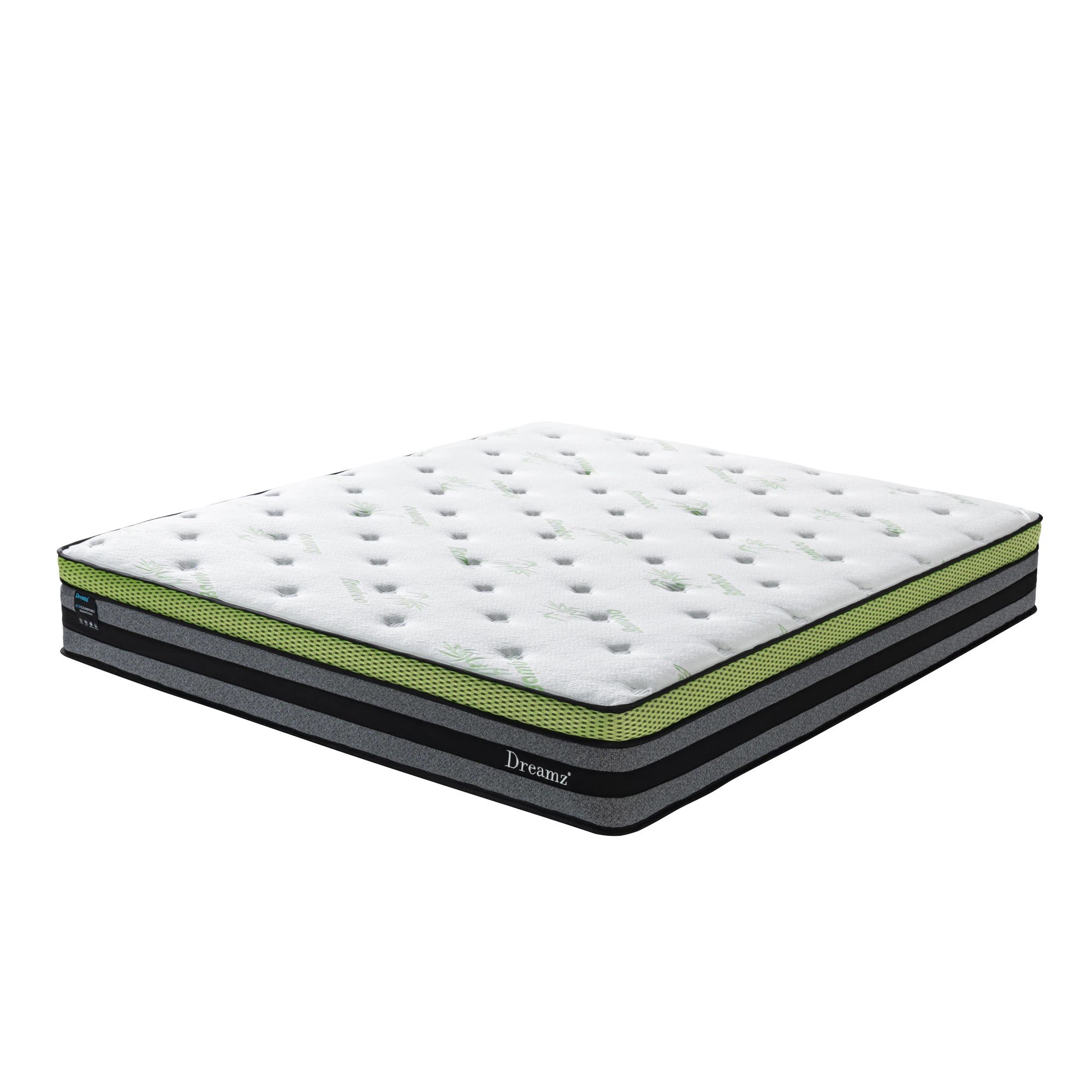 1 Dreamz King Cooling Spring Mattress 30cm, 1 of 6