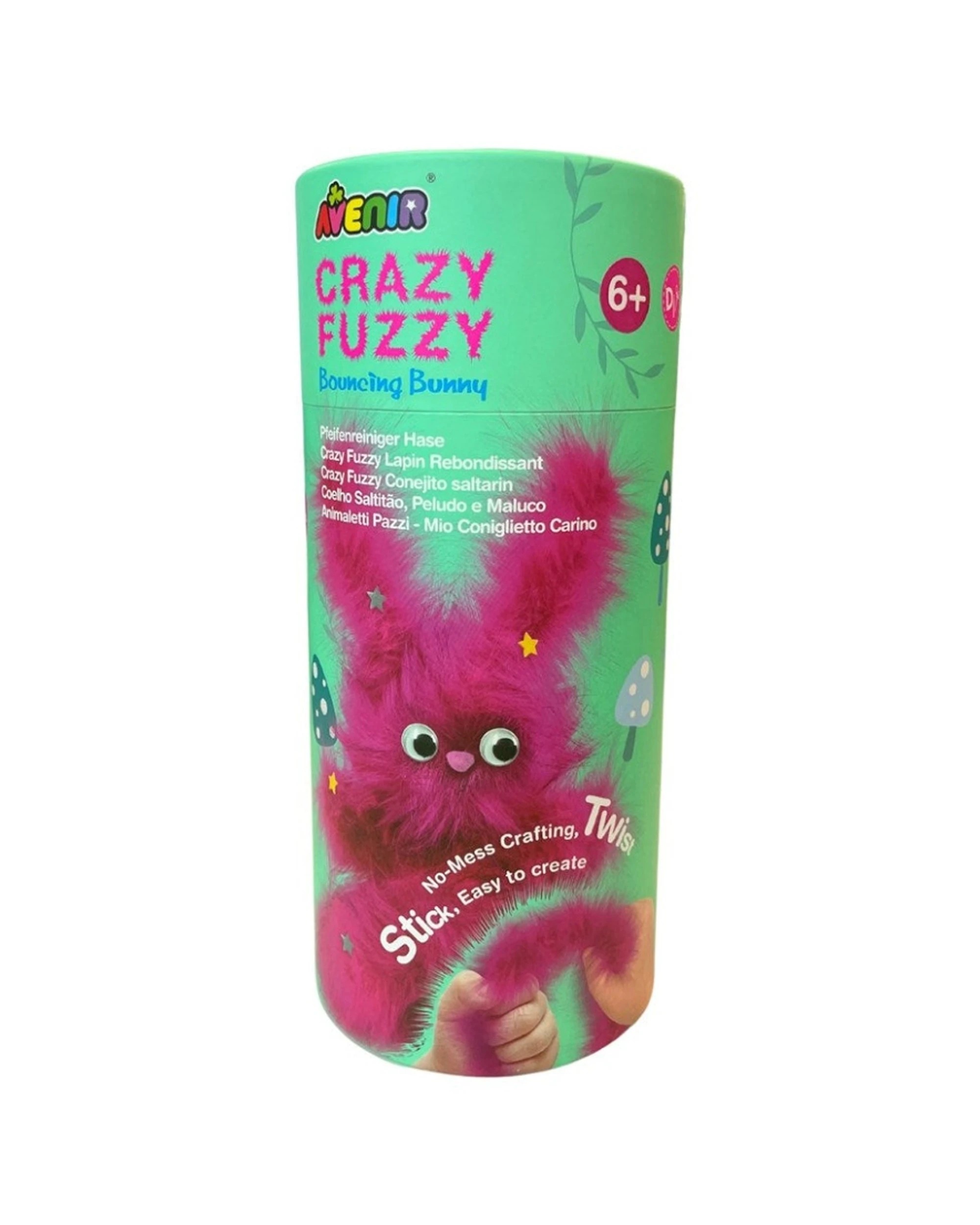 1 Avenir Crazy Fuzzy Art & Craft Toy Bouncing Bunny Kids Kit No Mess Fun - Multi, 1 of 3
