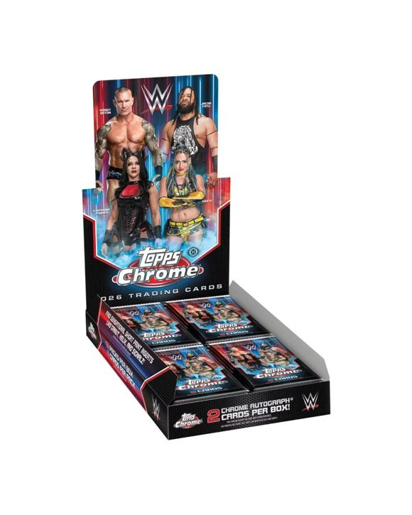 Topps 2026 Chrome WWE Wrestling Hobby Box