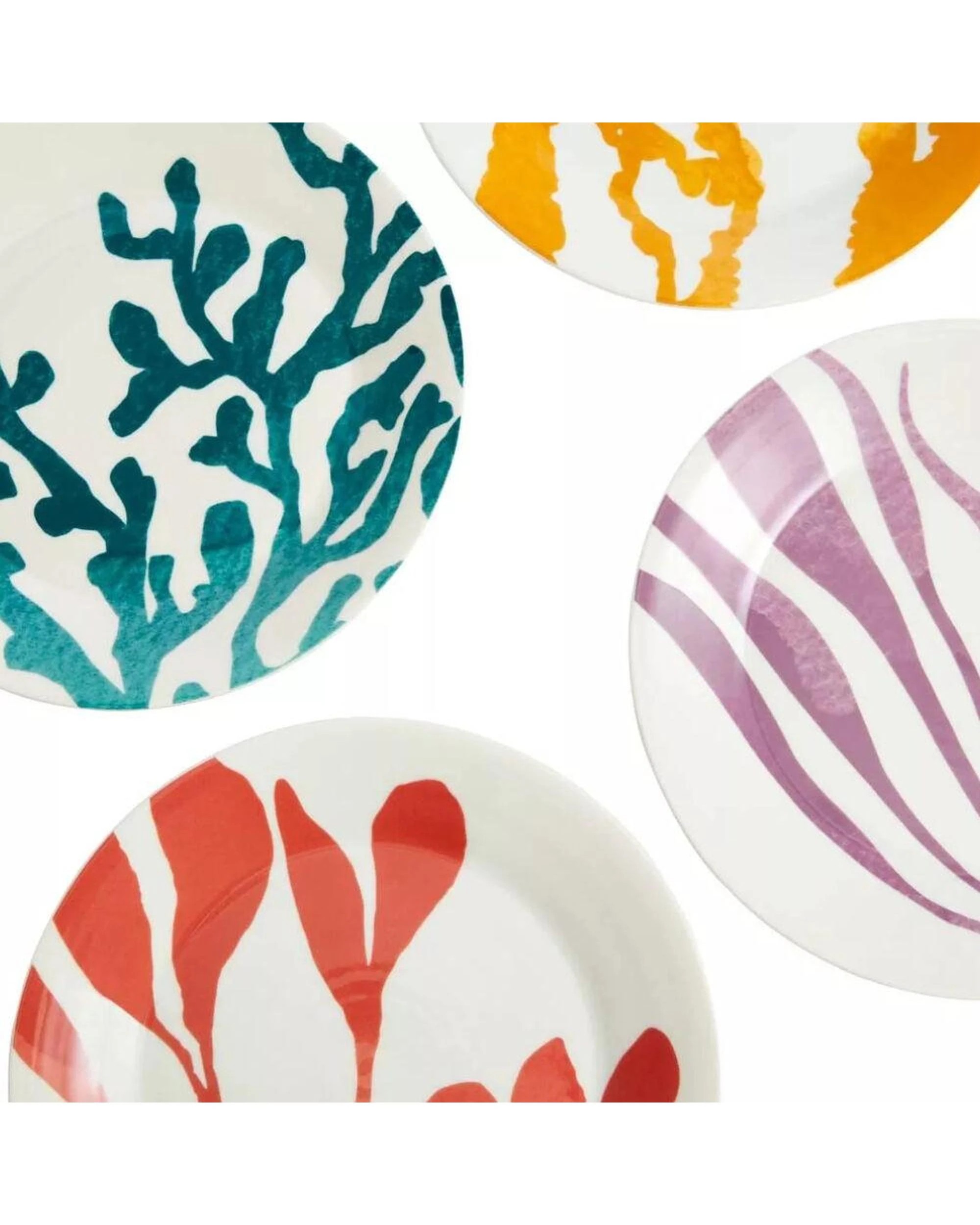 3 Royal Doulton 1815 Bright 24cm Plate Set of 4 Plates  4pc - Multi, 3 of 6