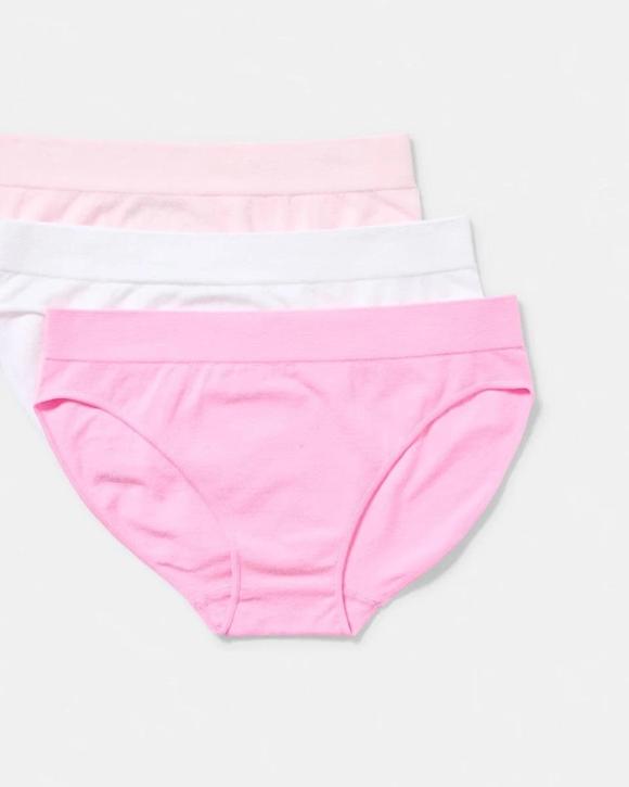 3 Pack Cotton Seamfree Briefs