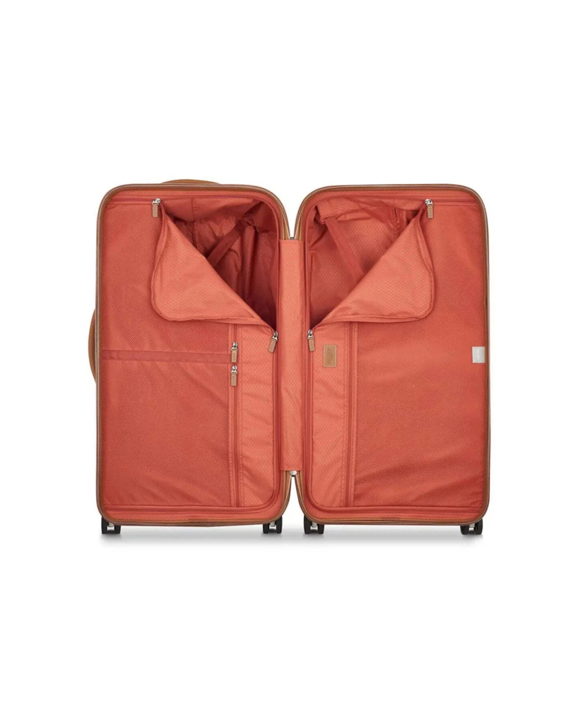 2 Delsey Chatelet Air 2.0 - 80 cm 4-Wheel Trunk Case TSA Lock Securitech Zip Angora - White, 2 of 5