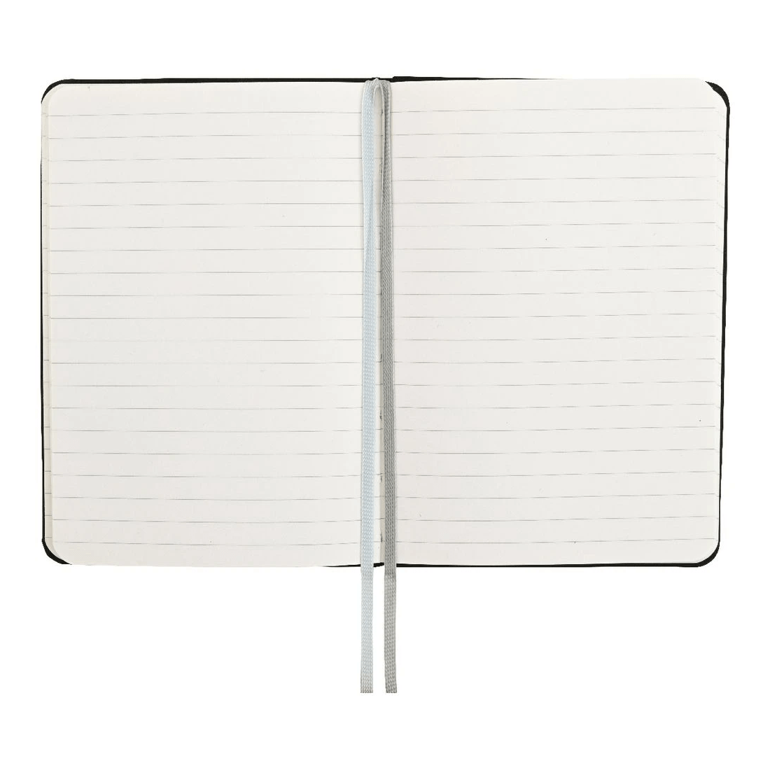 4 Modena A6 Linen Ruled Notebook Black, 4 of 5