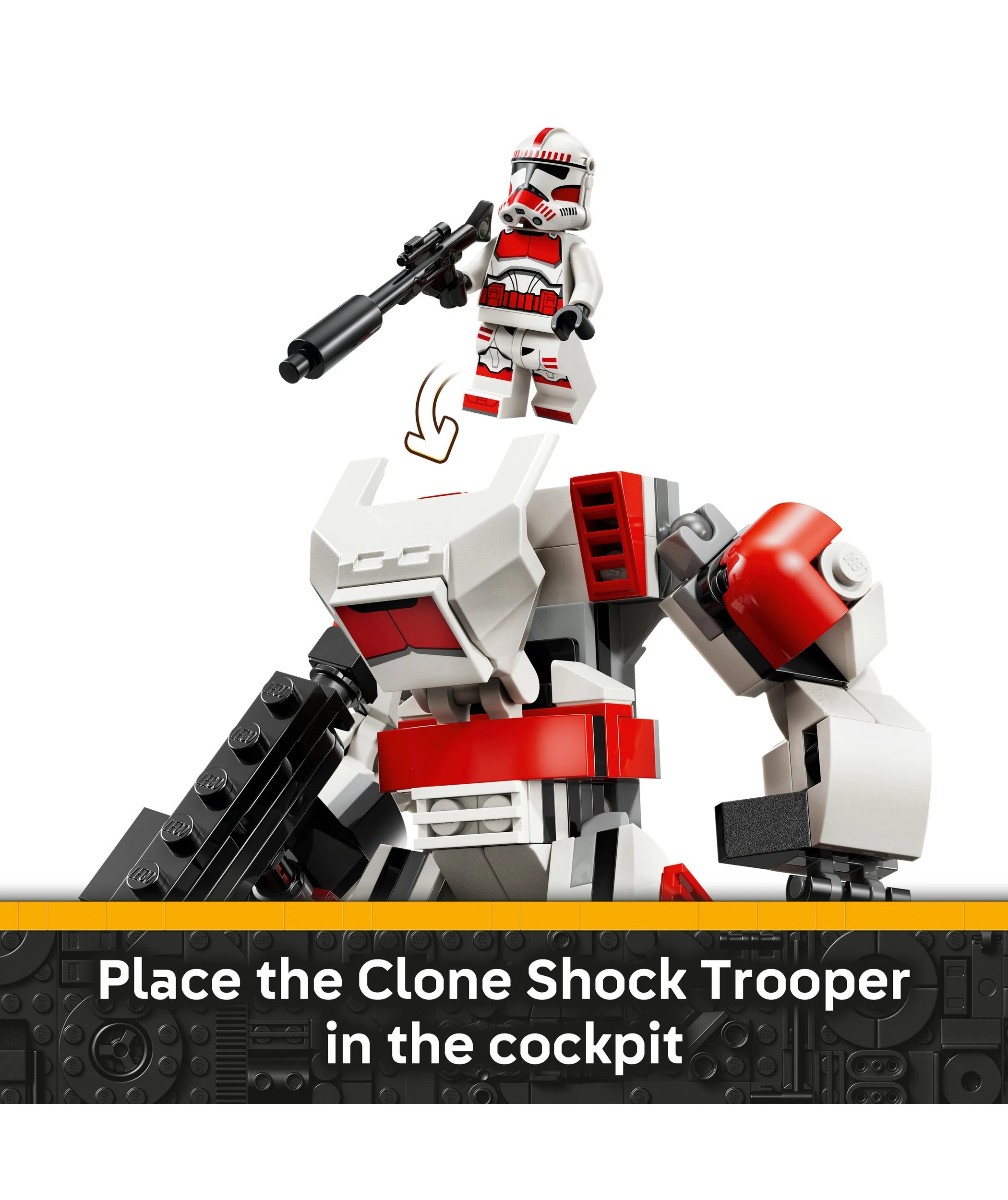 6 LEGO Star Wars Clone Shock Trooper Mech 75448, 6 of 10