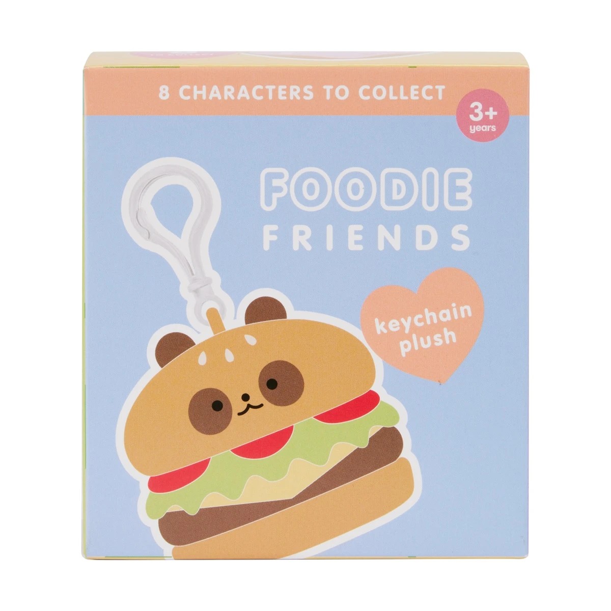 8 Foodie Friends Plush Blind Box Keychain - Assorted, 8 of 9