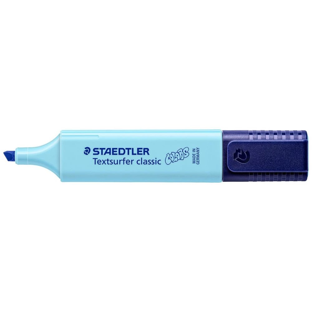 1 Staedtler Textsurfer Highlighter Sky Blue, 1 of 8