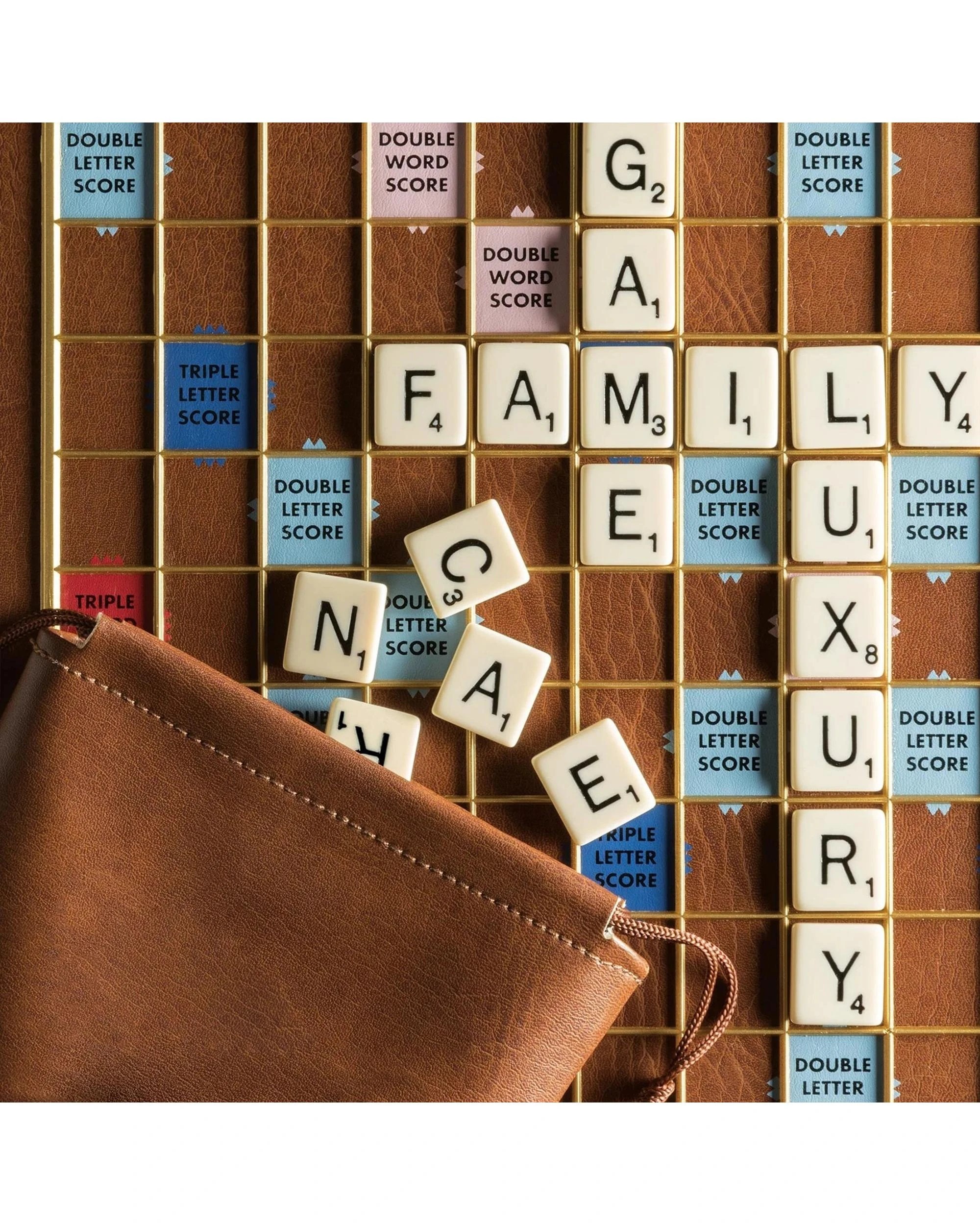 6 Scrabble Luxury Edition Board Game, 6 of 6