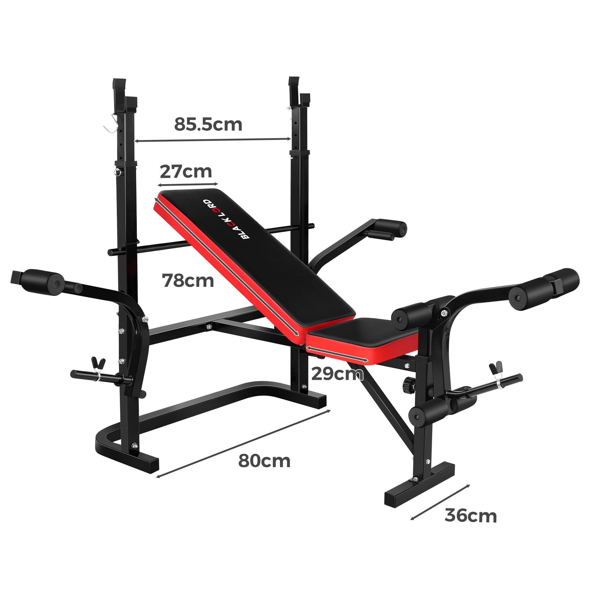 9 Black Lord Weight Bench 80CM, 9 of 9