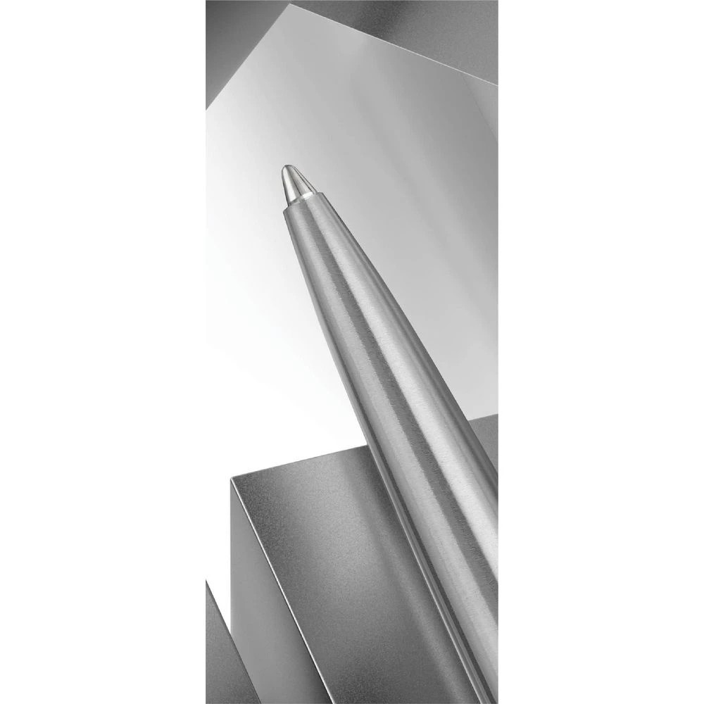2 Parker Jotter XL Ballpoint Pen Stainless Steel, 2 of 7