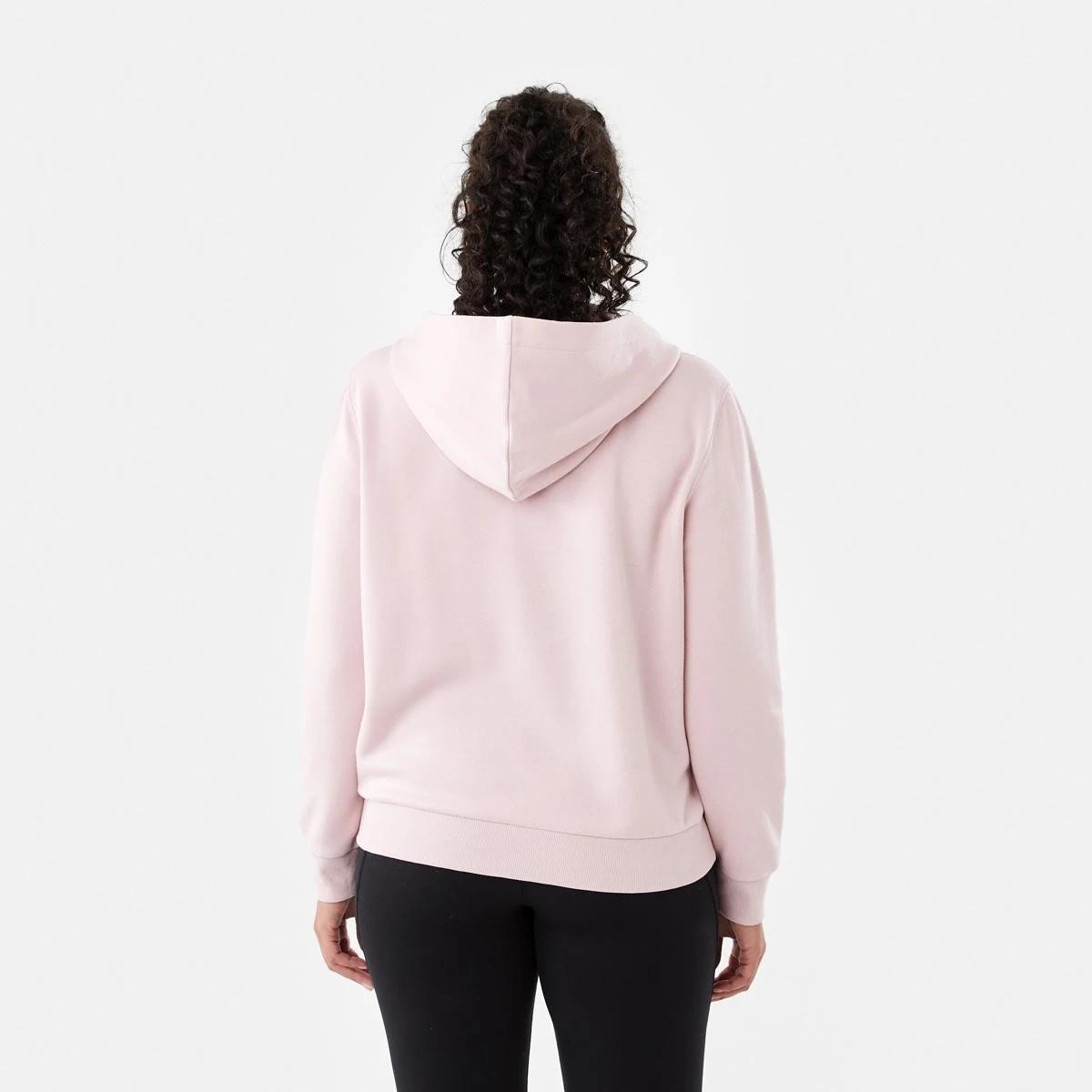 4 Active Womens Zip Through Hoodie QUARTZ PINK, 4 of 7