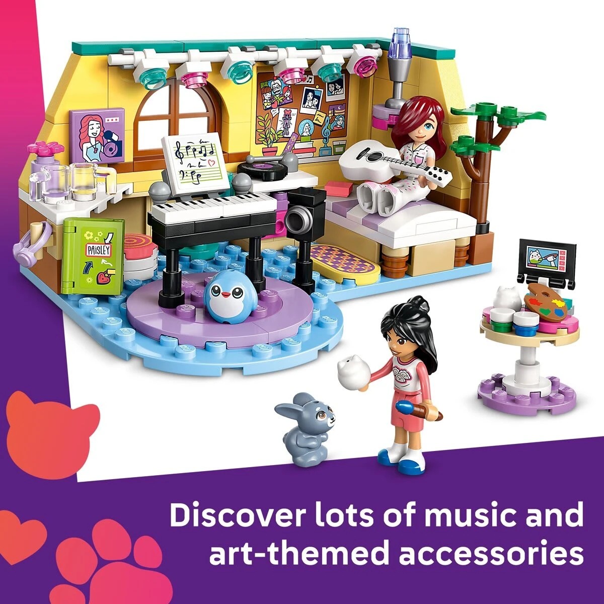 6 LEGO Friends Paisley's Room 42647, 6 of 10
