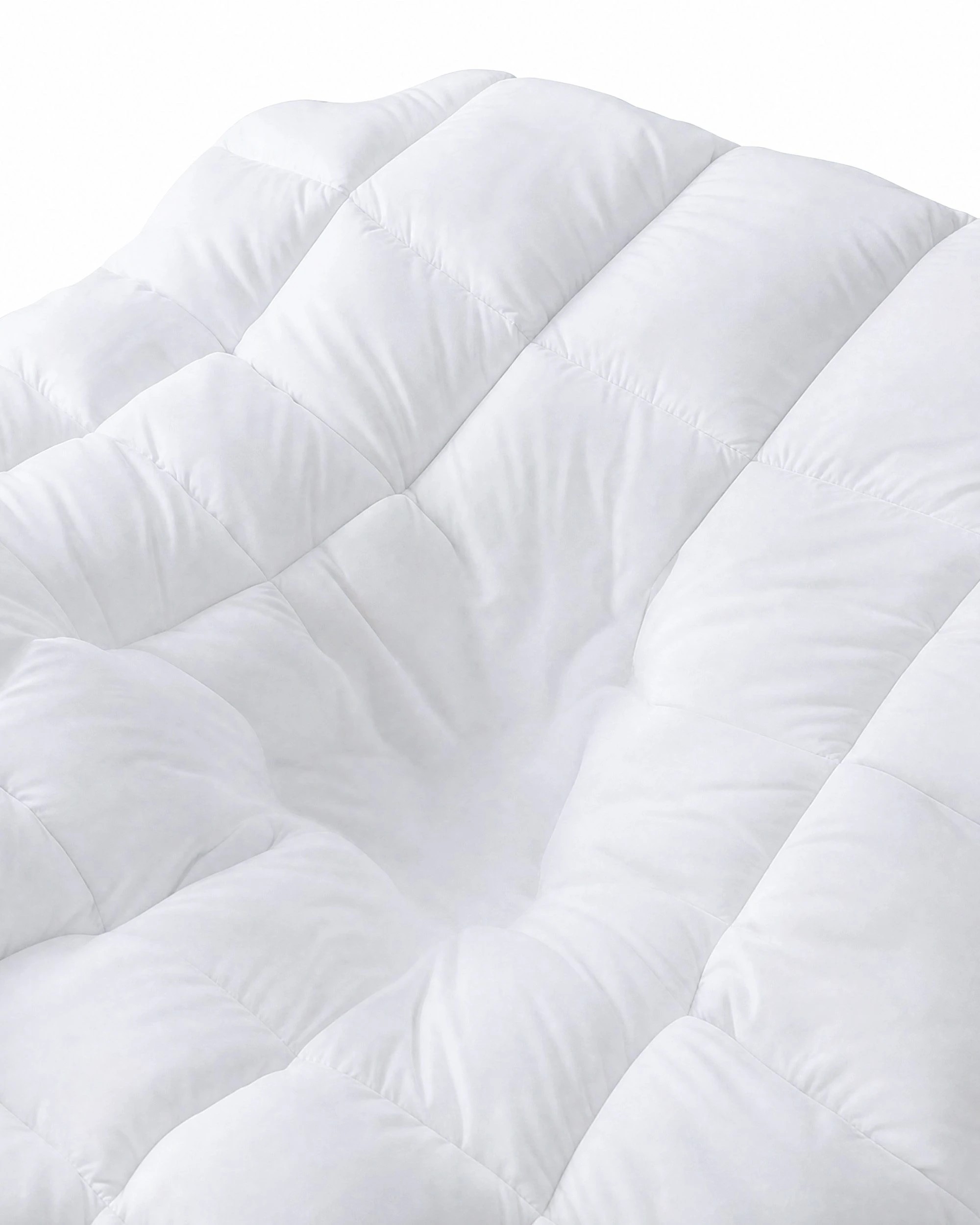 5 ZUNI Natural Bamboo Quilt 200GSM Duvet Doona Winter Summer Quilt Super King - White, 5 of 6
