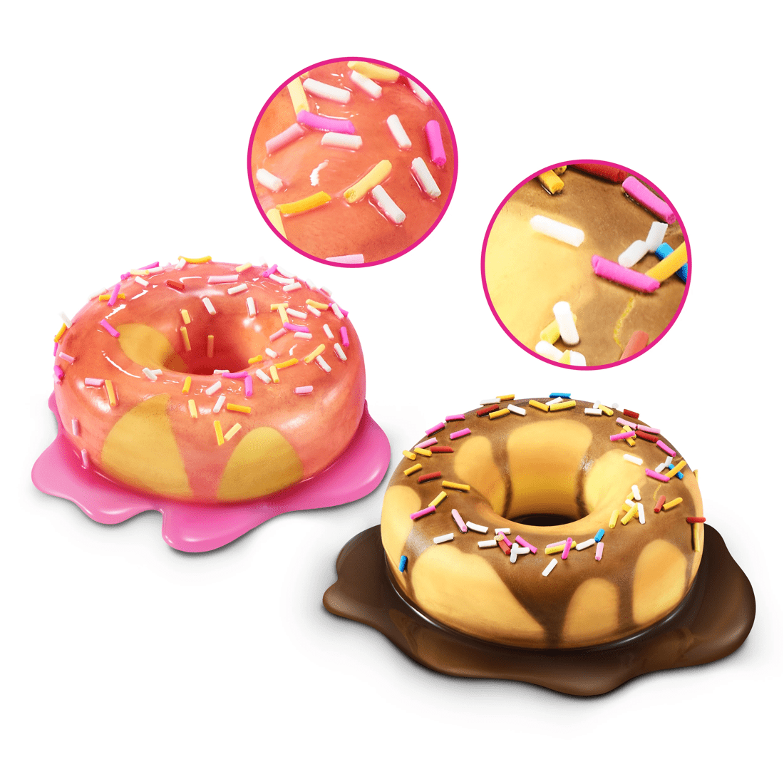 4 10 Piece Zuru Slime Mart Make Your Own Realistic Slime Food Playset - Donut, 4 of 9