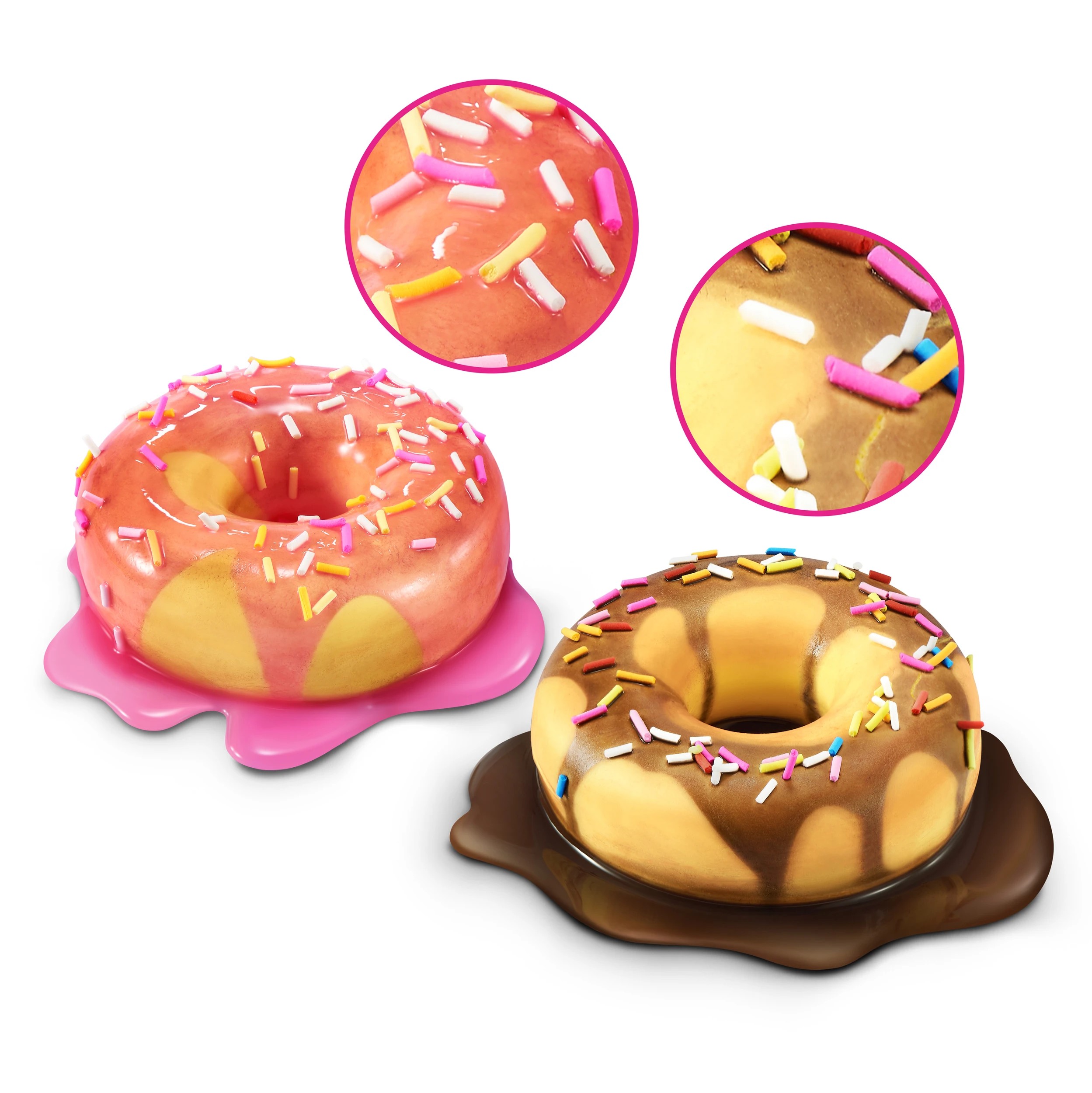4 10 Piece Zuru Slime Mart Make Your Own Realistic Slime Food Playset - Donut, 4 of 9
