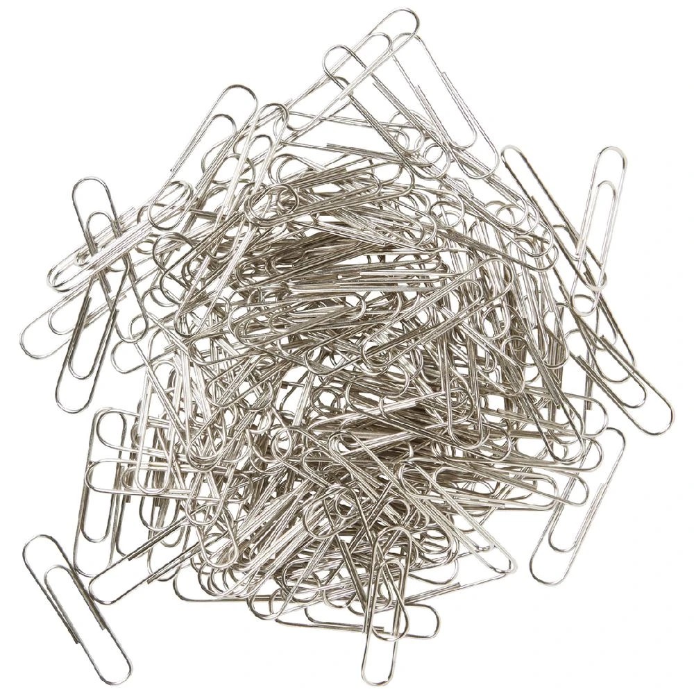 2 J.Burrows 33mm Paper Clips Silver 700 Pack, 2 of 3