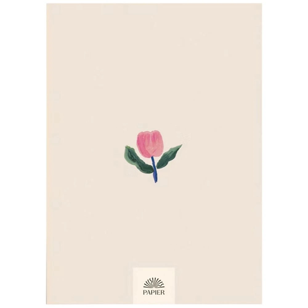 2 Papier Tulip Vase A5 Wellness Journal 192 Pages, 2 of 3