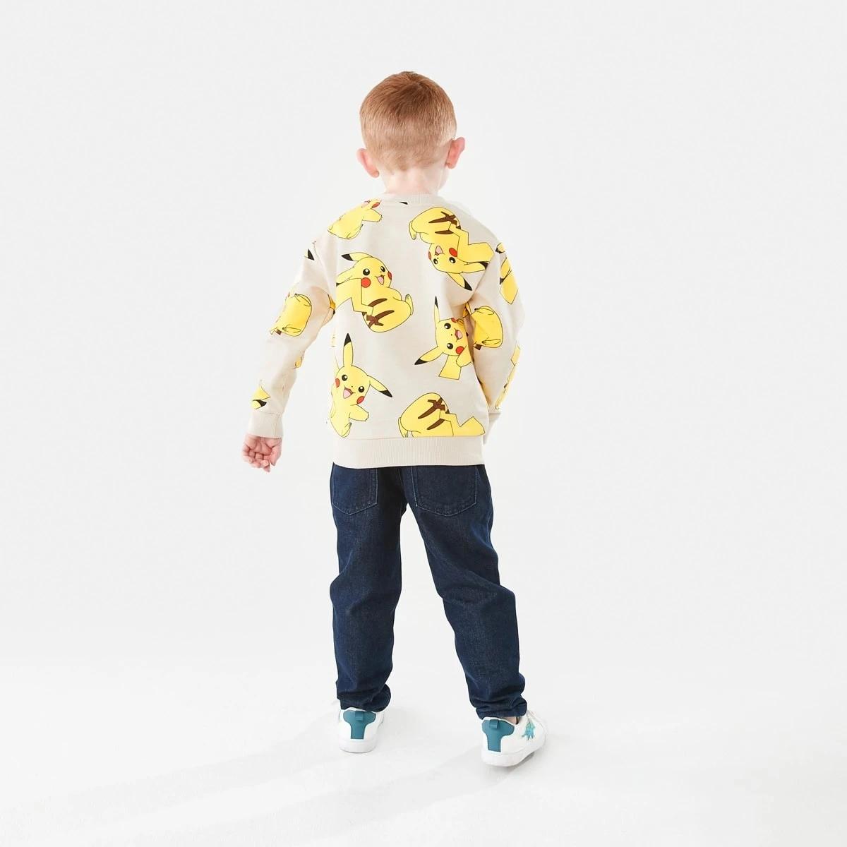 7 Pokemon License Print Crew Neck Sweatshirt Pokemon, 7 of 9