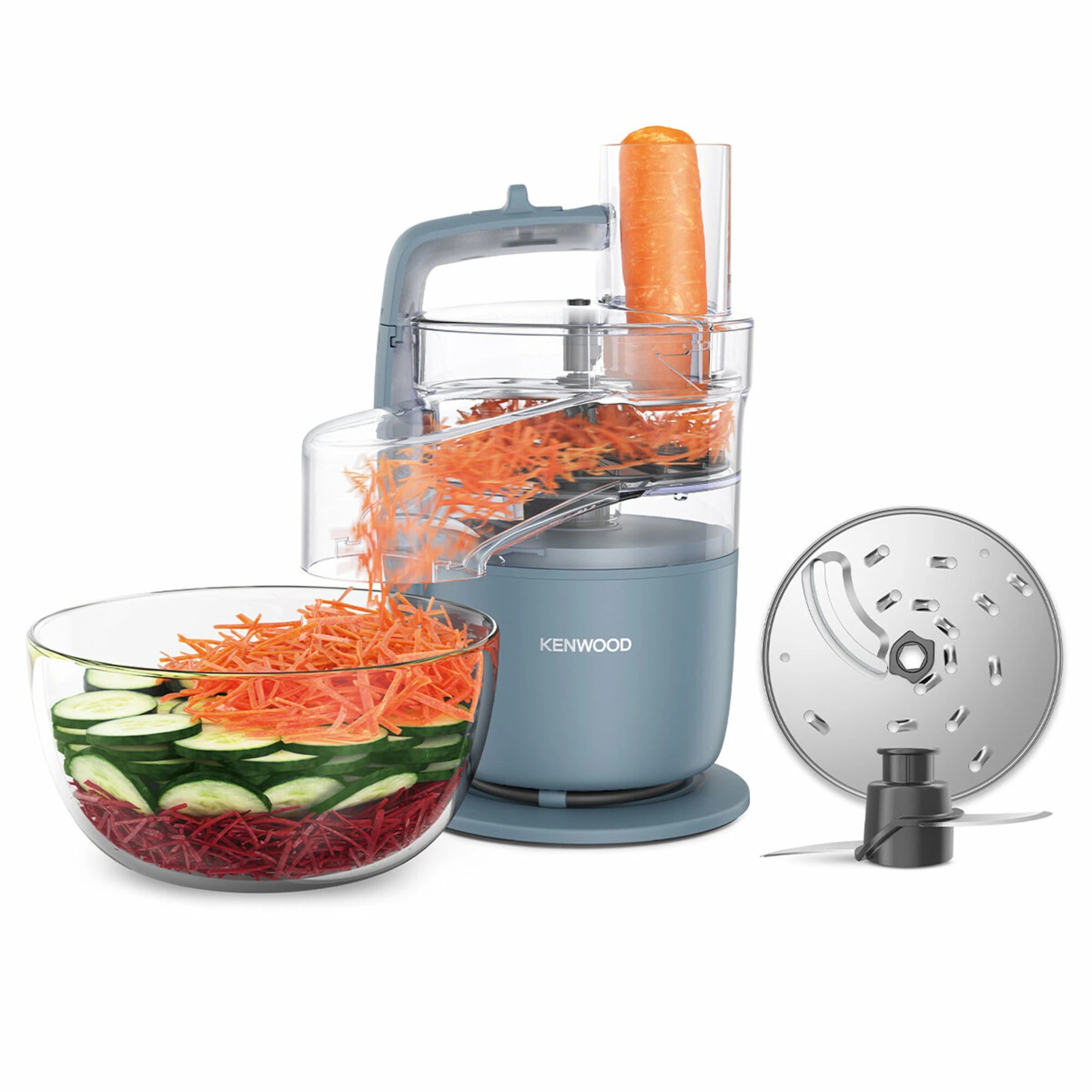 1 Kenwood MultiPro Go Food Processor Storm Blue, 1 of 5