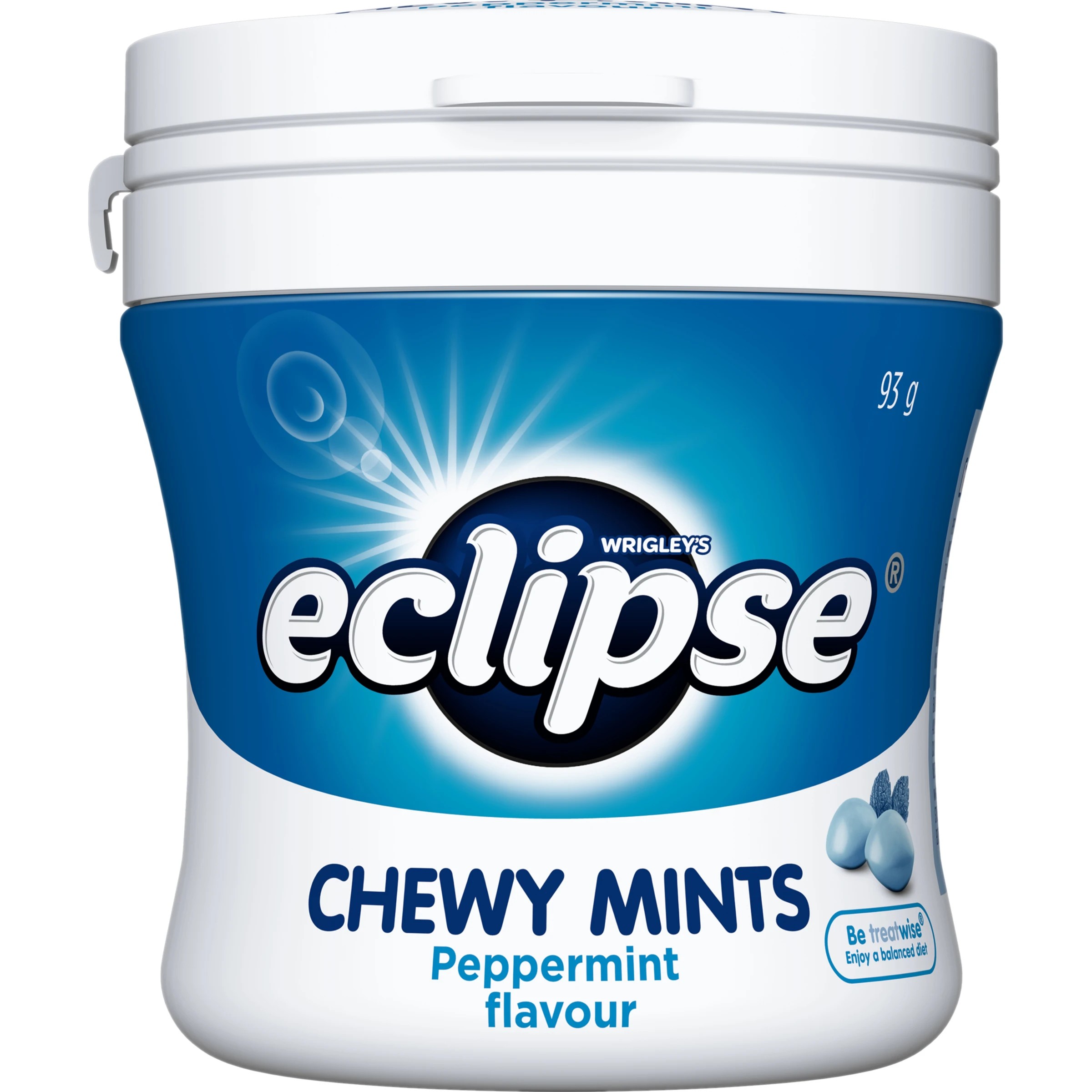 1 Wrigley's Eclipse Chewy Bottle Peppermint Flavour 93g, 1 of 5