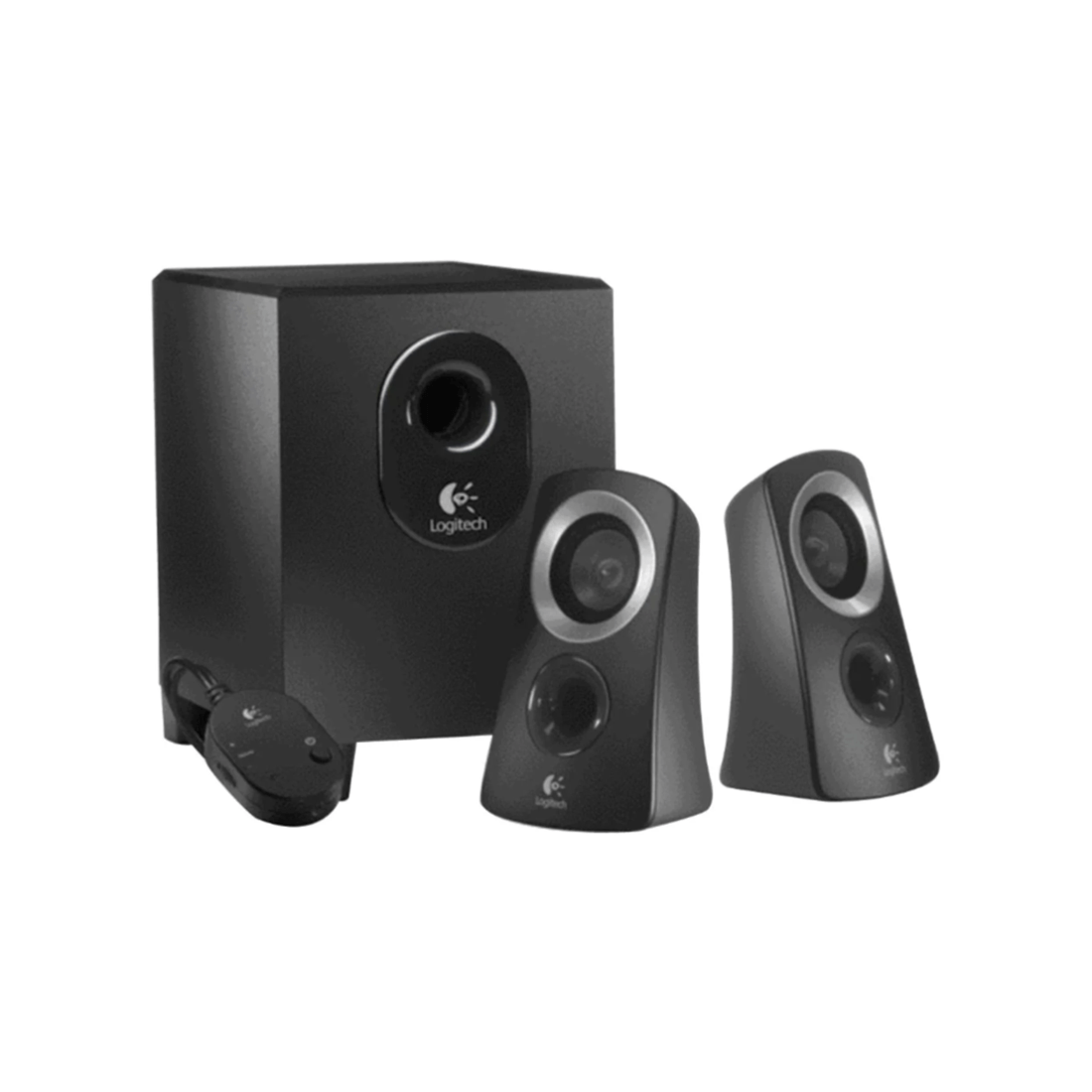 1 Logitech Z313 2.1CH PC Speaker System - Black, 1 of 1