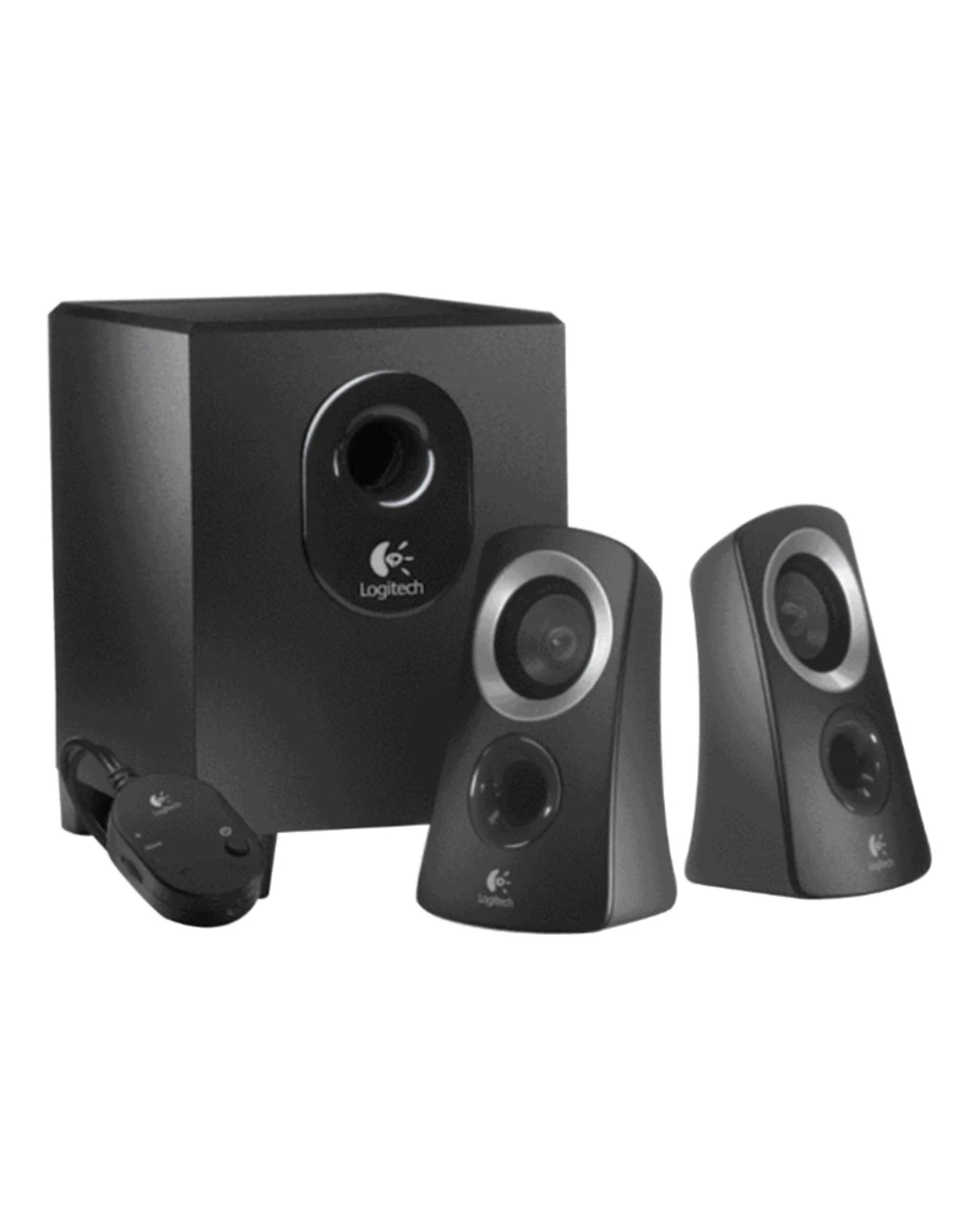 1 Logitech Z313 2.1CH PC Speaker System - Black, 1 of 1