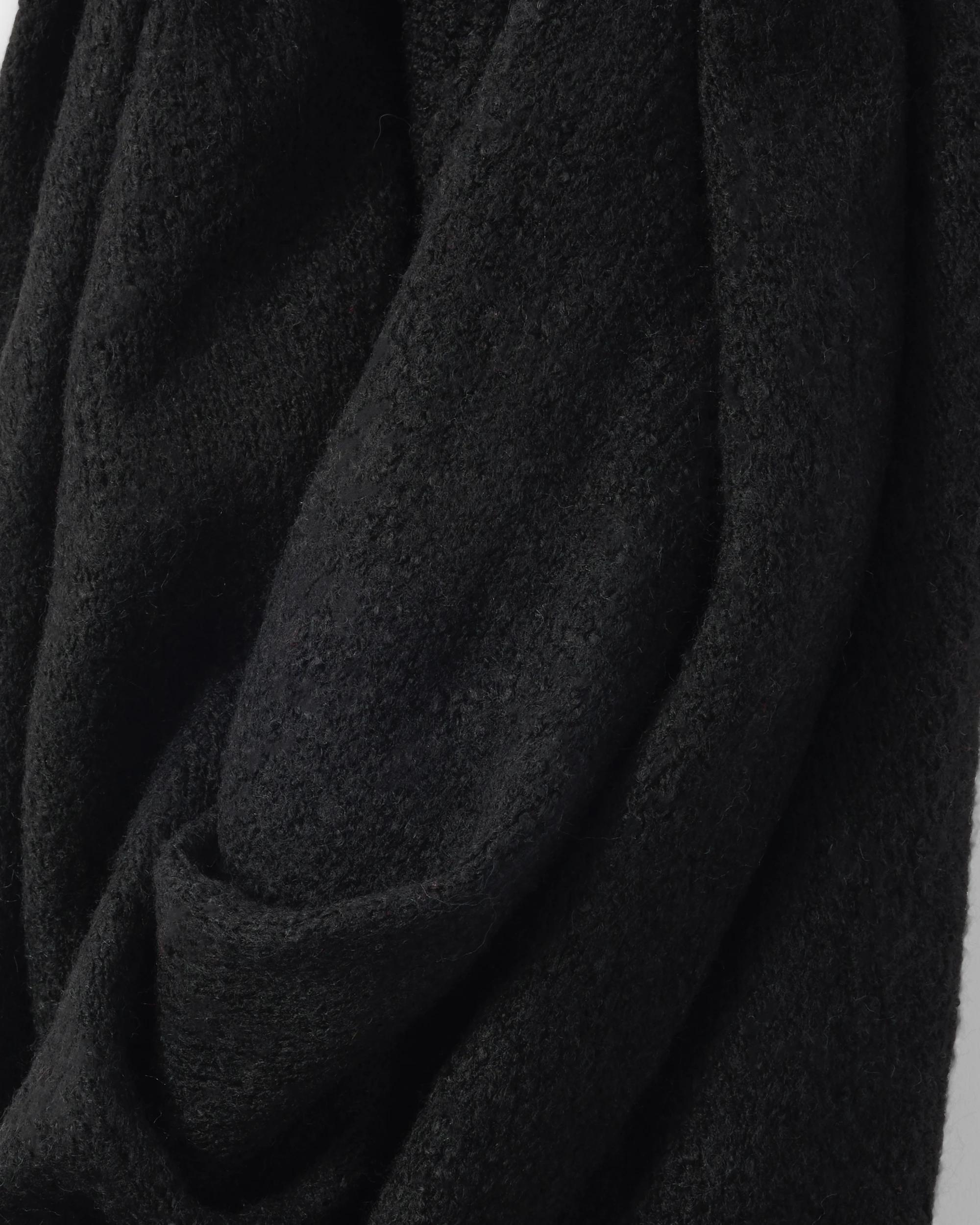 2 Triangle Shawl Black, 2 of 4