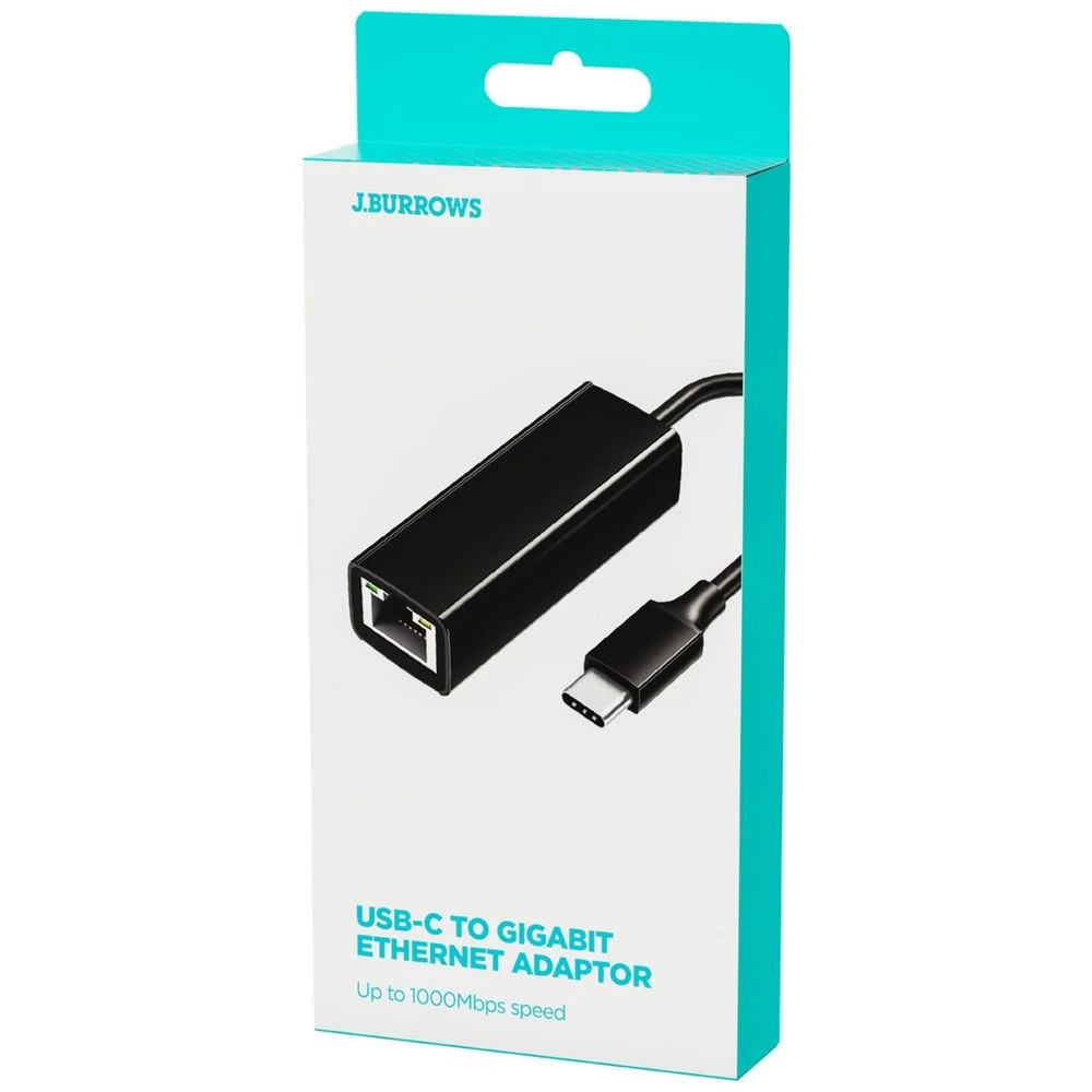 3 J.Burrows USB-C to Ethernet Adapter, 3 of 4