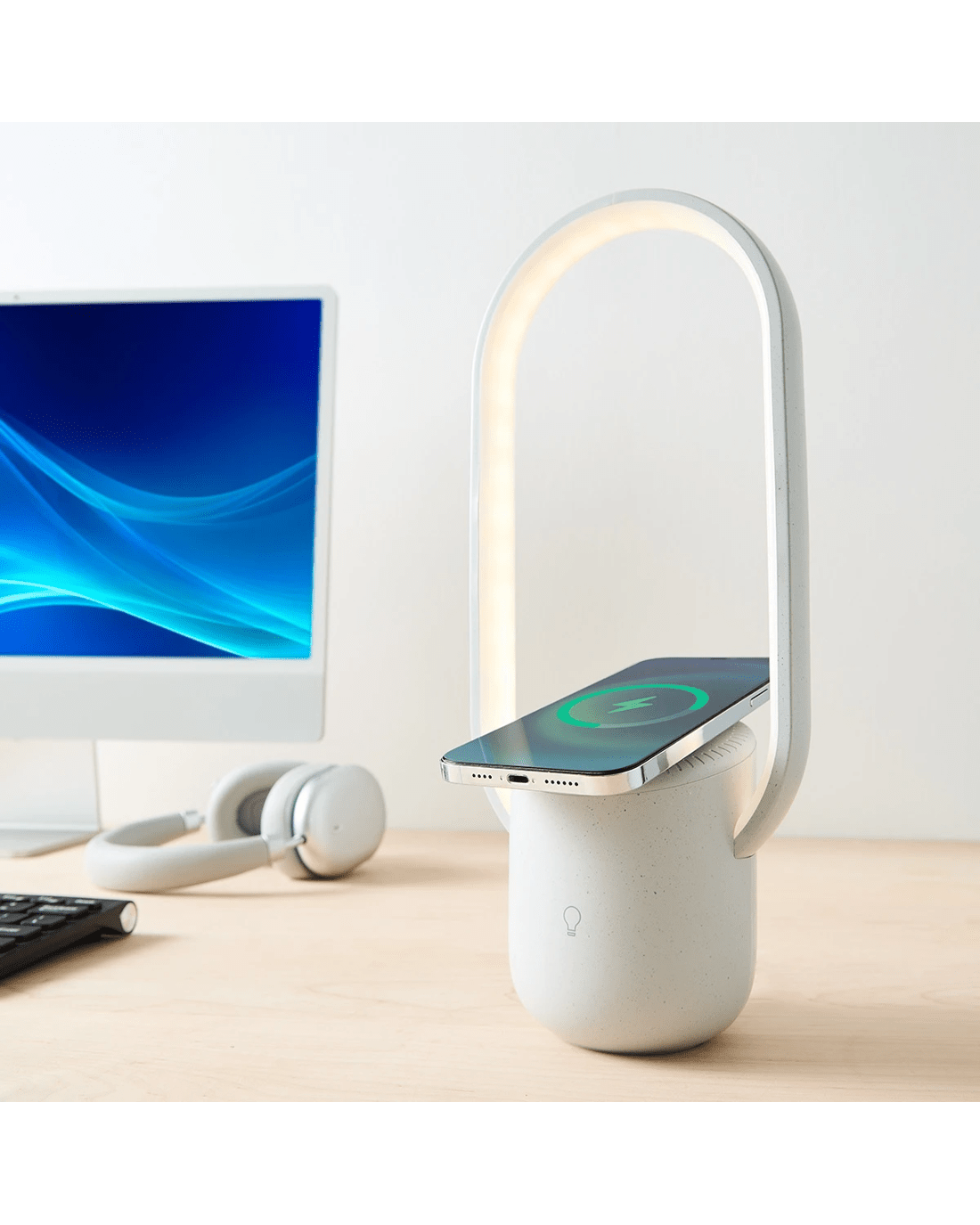 1 Desk Lamp Wireless Charger, 1 of 10