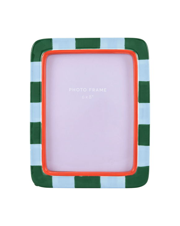 Ceramic Stripe Frame 6in. x 8in.