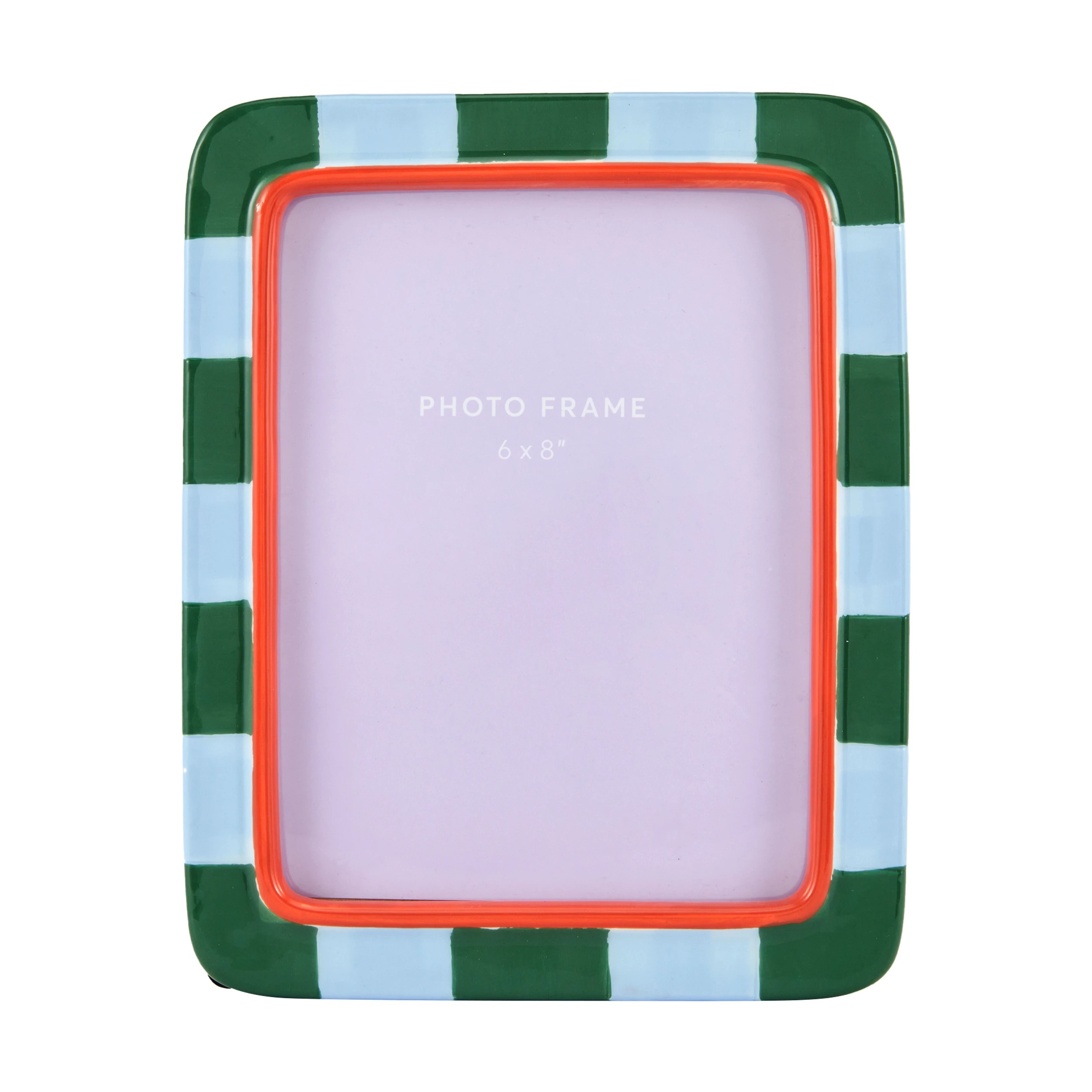 1 Ceramic Stripe Frame 6in. x 8in., 1 of 5