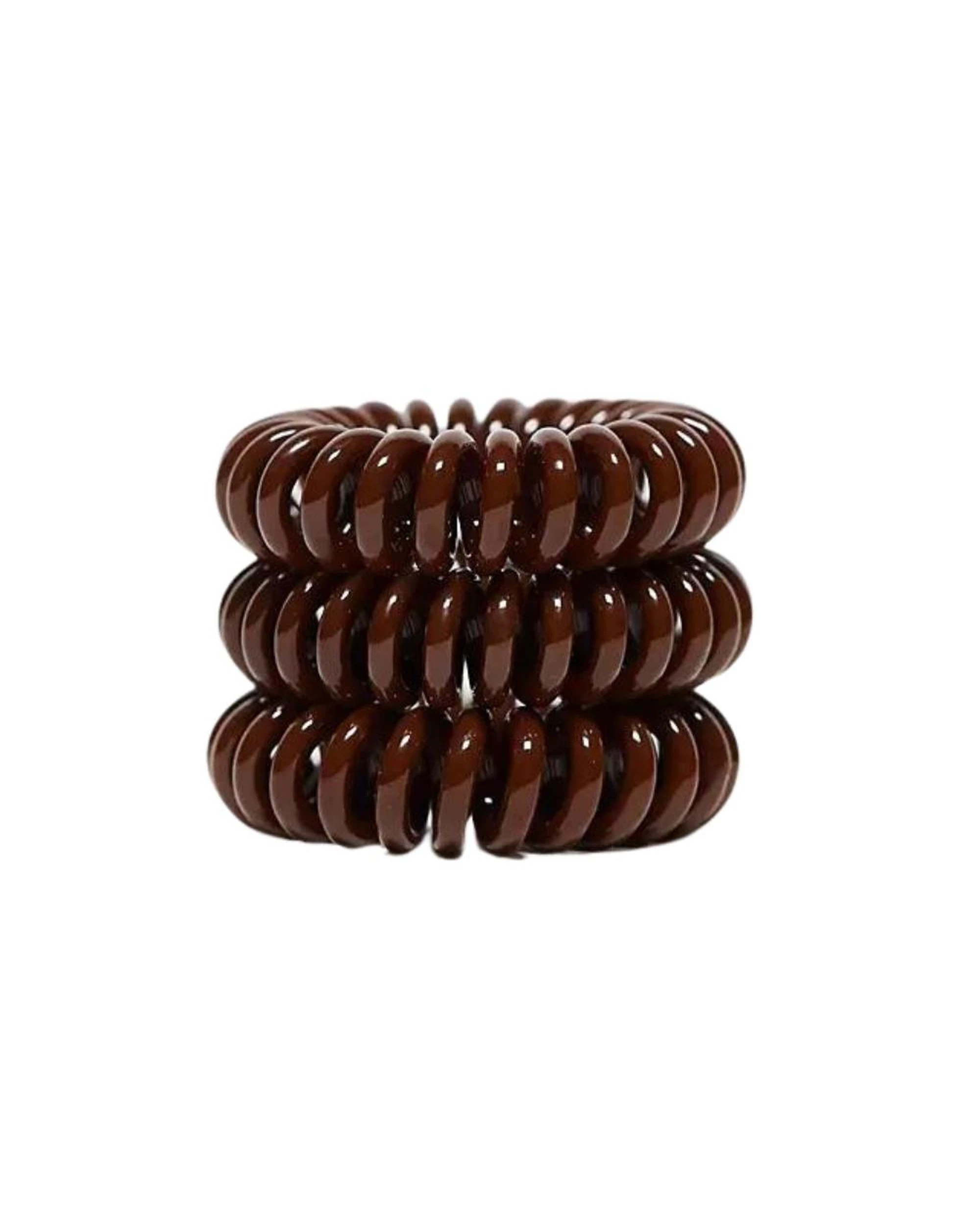 2 Invisibobble Original Spiral Traceless Hair Ties 3Pk - Pretzel Brown - Brown, 2 of 2