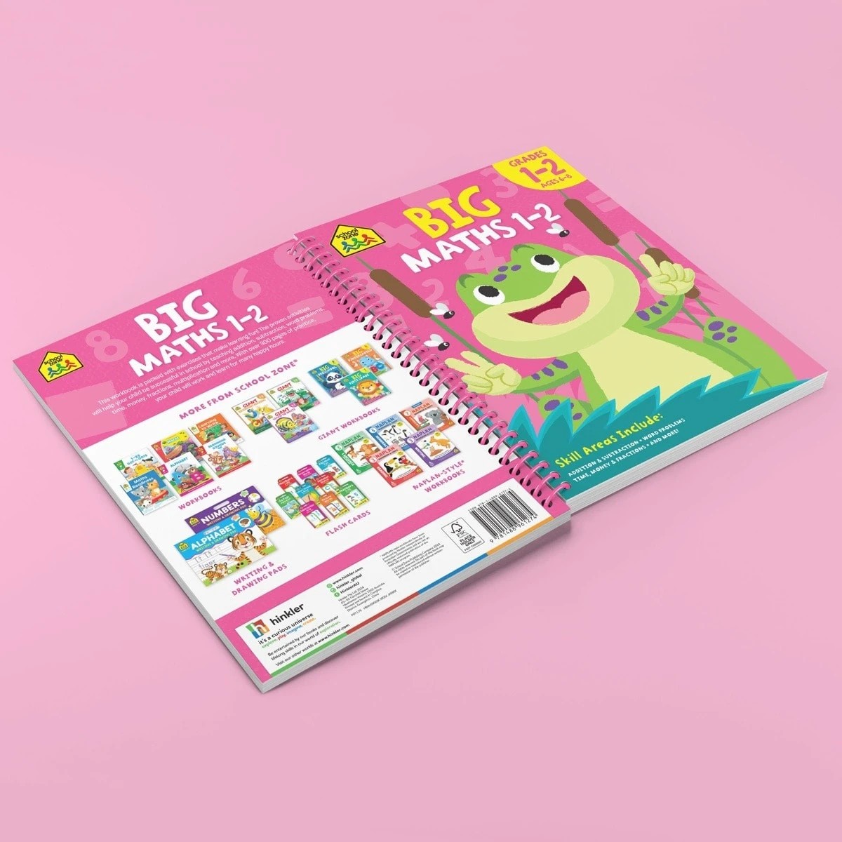 3 School Zone Big Maths Grades 1-2 - Book, 3 of 5