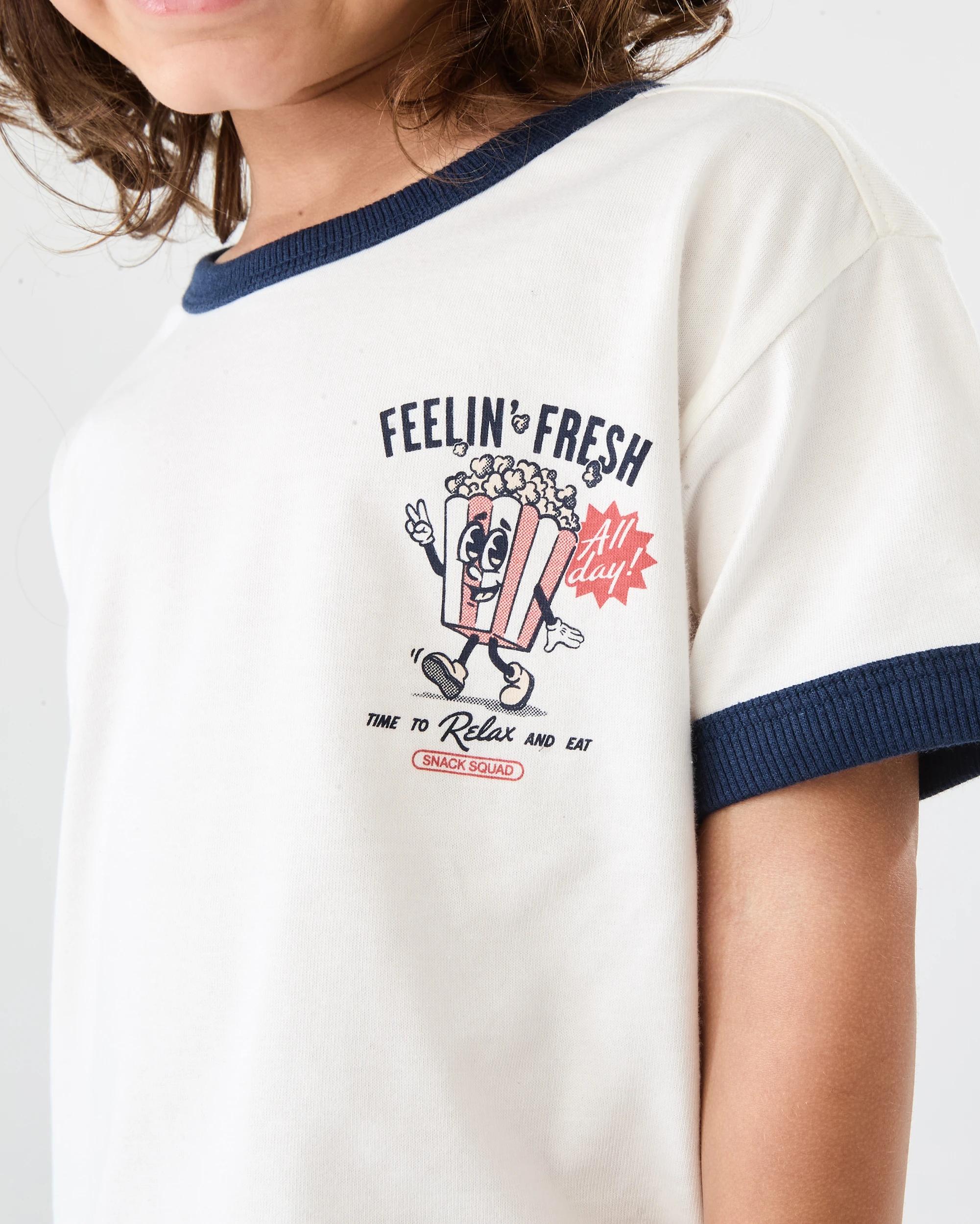 4 Ringer T-shirt Wht Food, 4 of 6